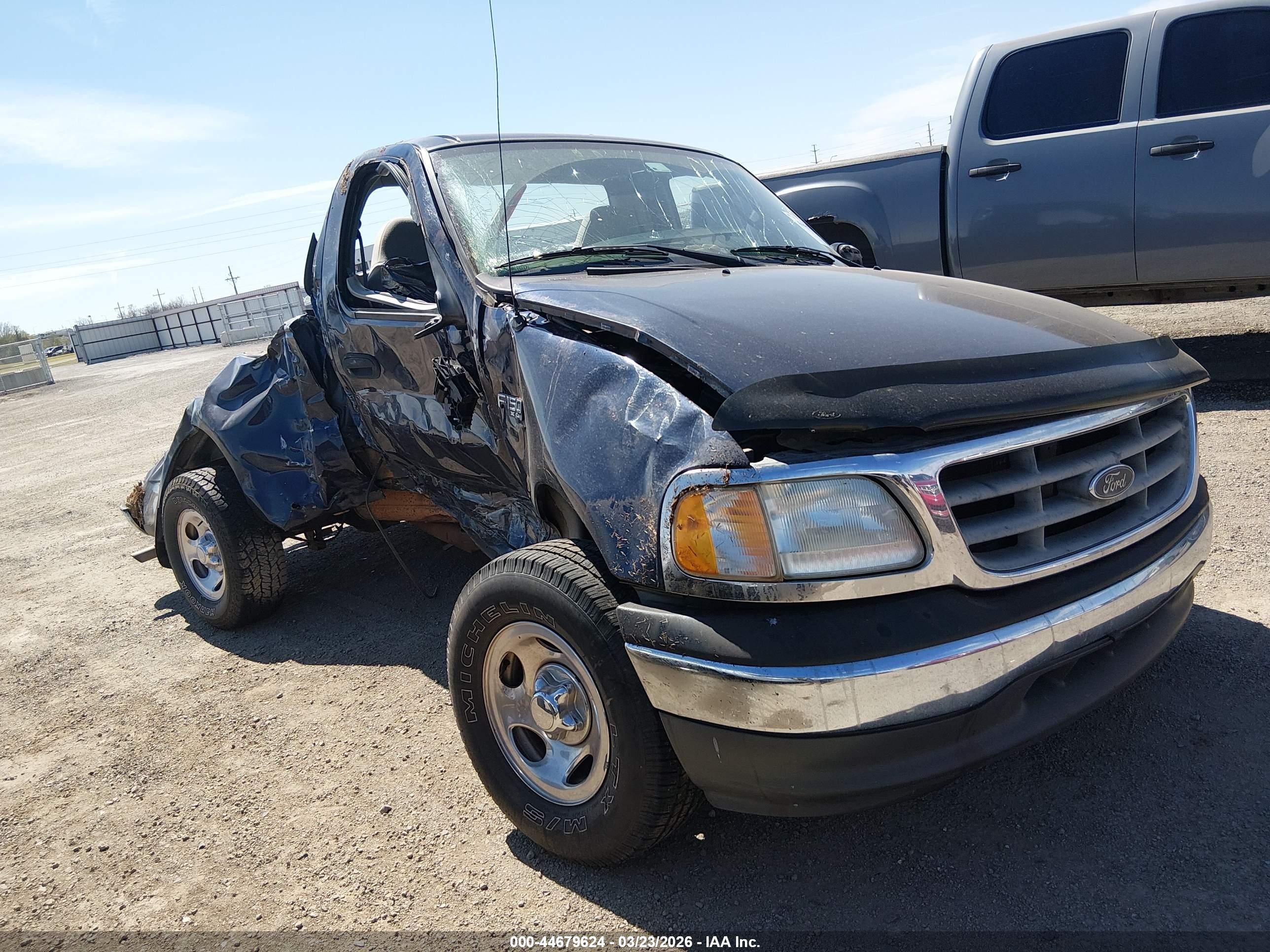 2003 Ford F-150 Xl/xlt Blue vin: 2FTRF17263CA27266