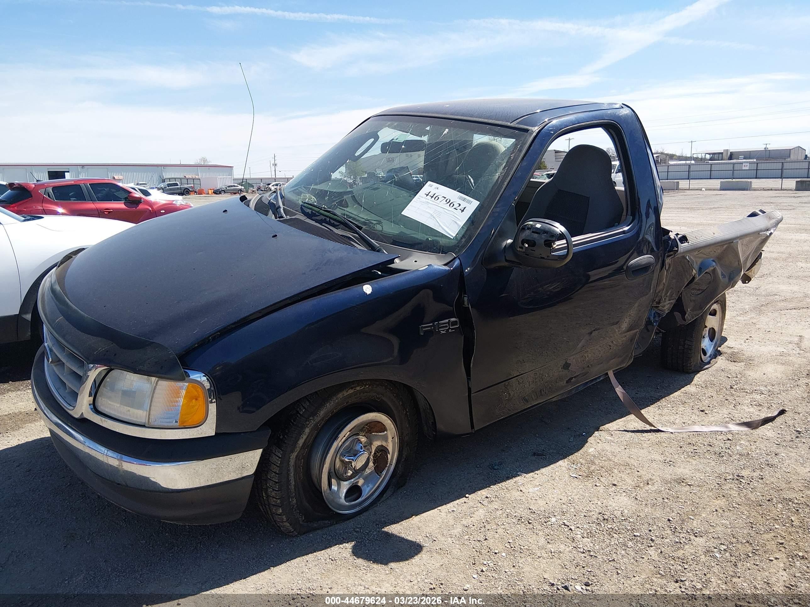 2003 Ford F-150 Xl/xlt Blue vin: 2FTRF17263CA27266