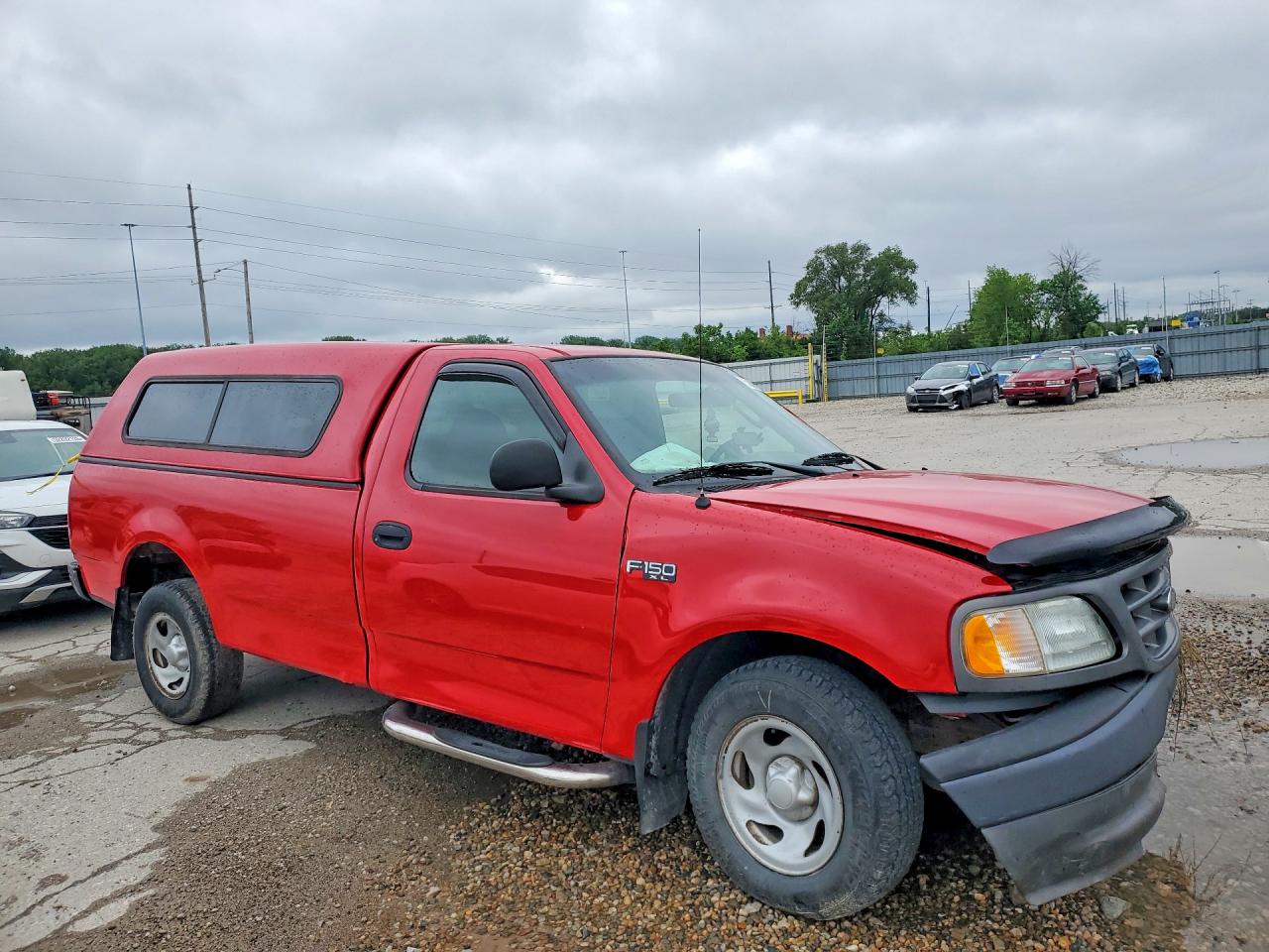 2003 Ford F150 Red vin: 2FTRF17263CA99309