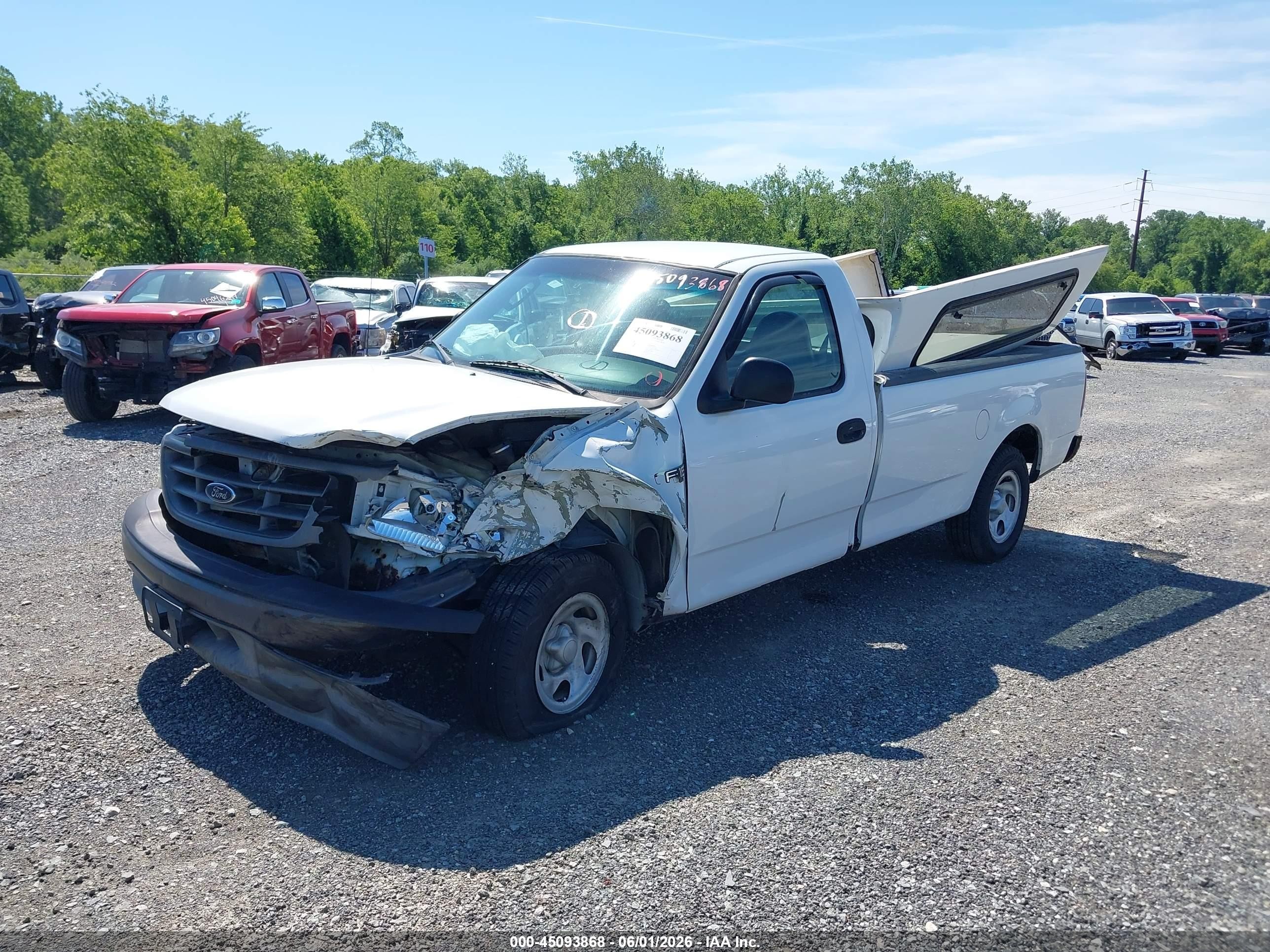 2004 Ford F-150 Heritage Xl/xlt White vin: 2FTRF17264CA48474