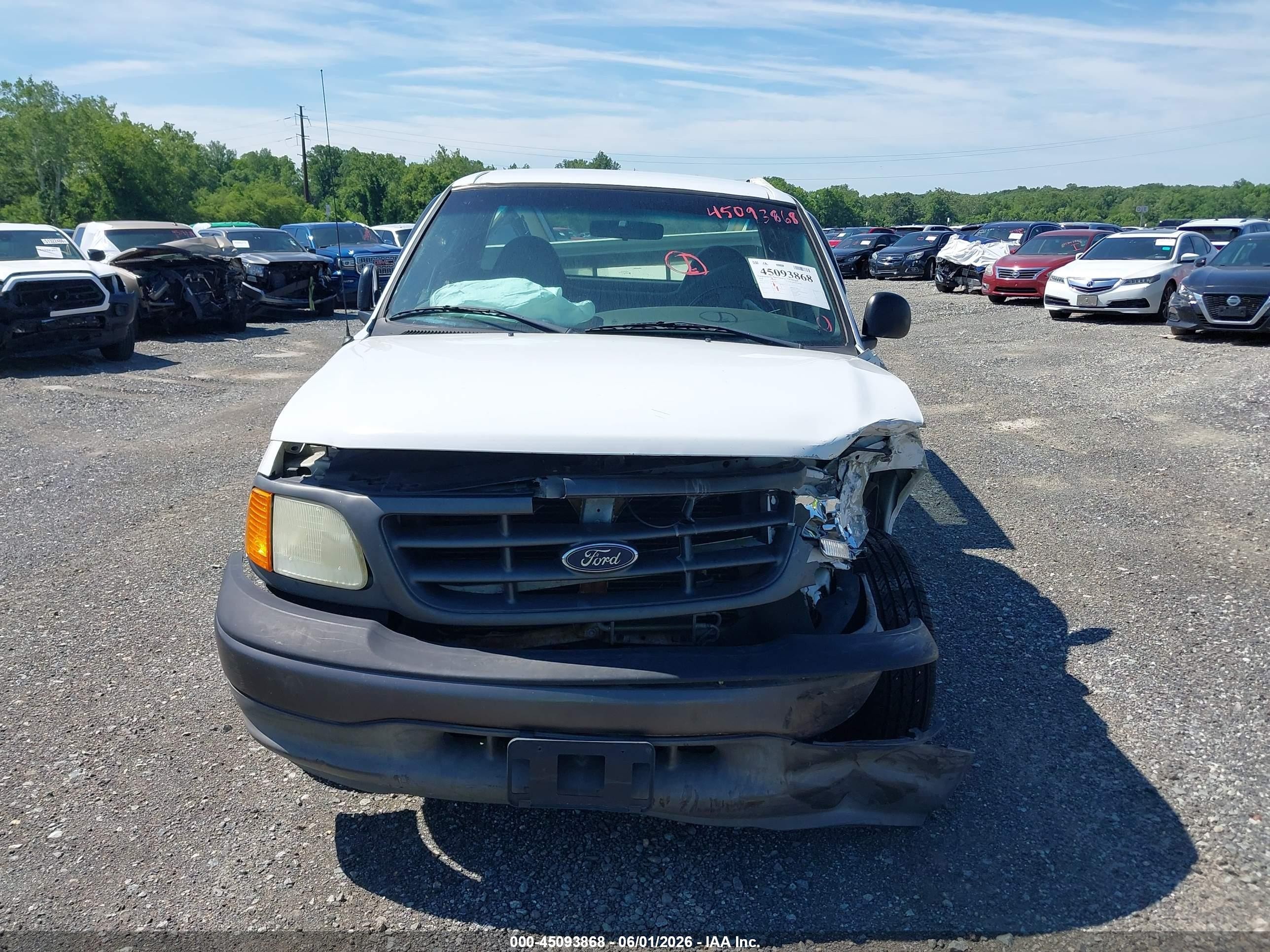 2004 Ford F-150 Heritage Xl/xlt White vin: 2FTRF17264CA48474