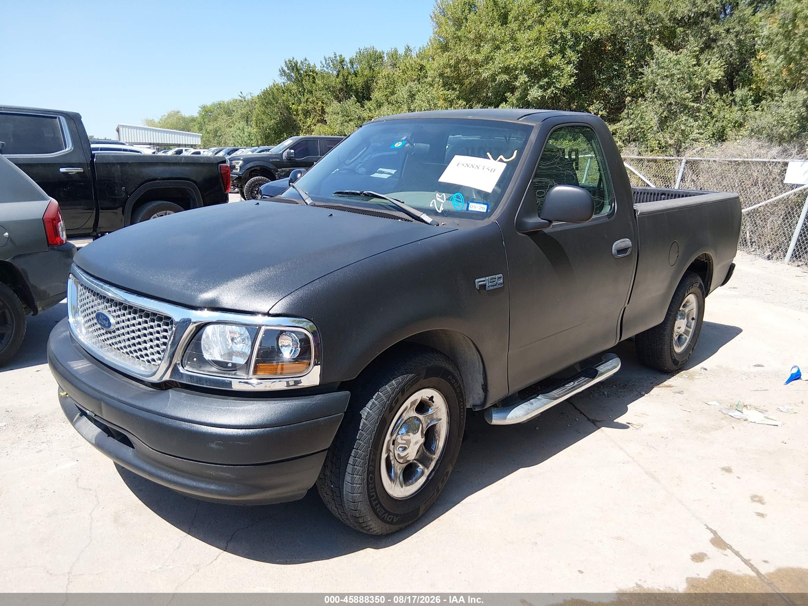 2004 Ford F-150 Heritage Xl/xlt Black vin: 2FTRF17284CA69245