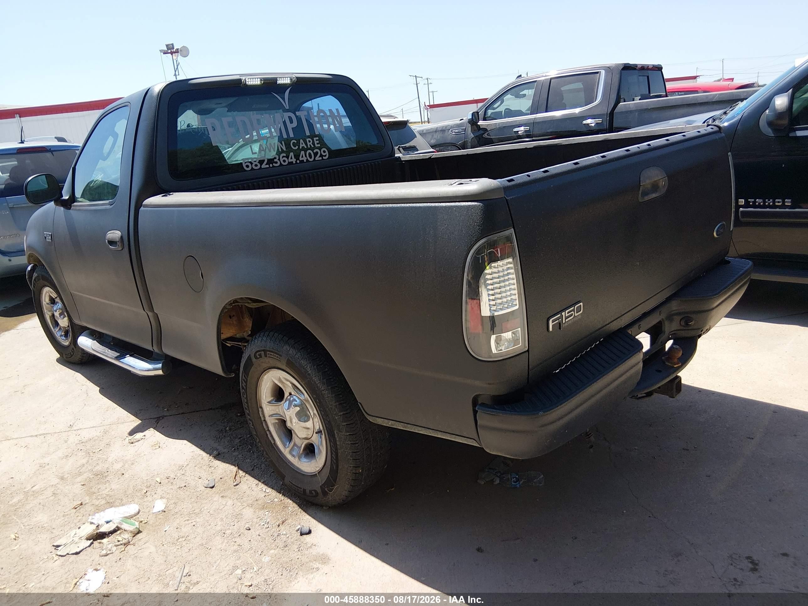 2004 Ford F-150 Heritage Xl/xlt Black vin: 2FTRF17284CA69245
