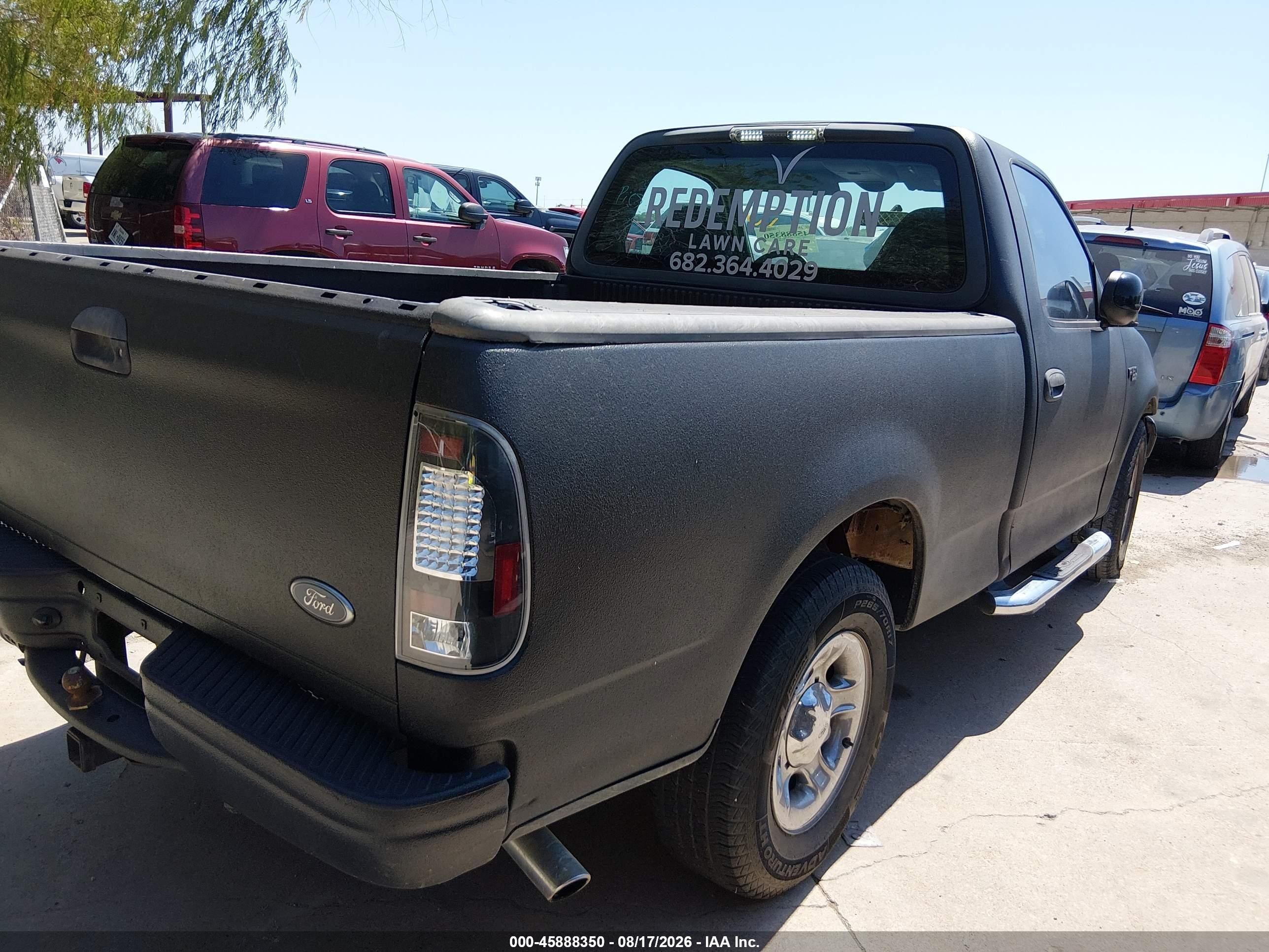 2004 Ford F-150 Heritage Xl/xlt Black vin: 2FTRF17284CA69245