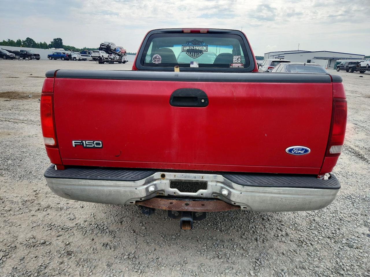 2003 Ford F150 Red vin: 2FTRF17293CA13202