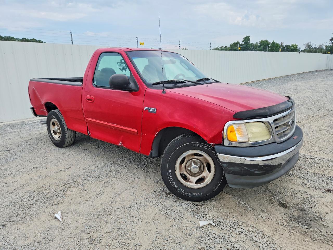 2003 Ford F150 Red vin: 2FTRF17293CA13202