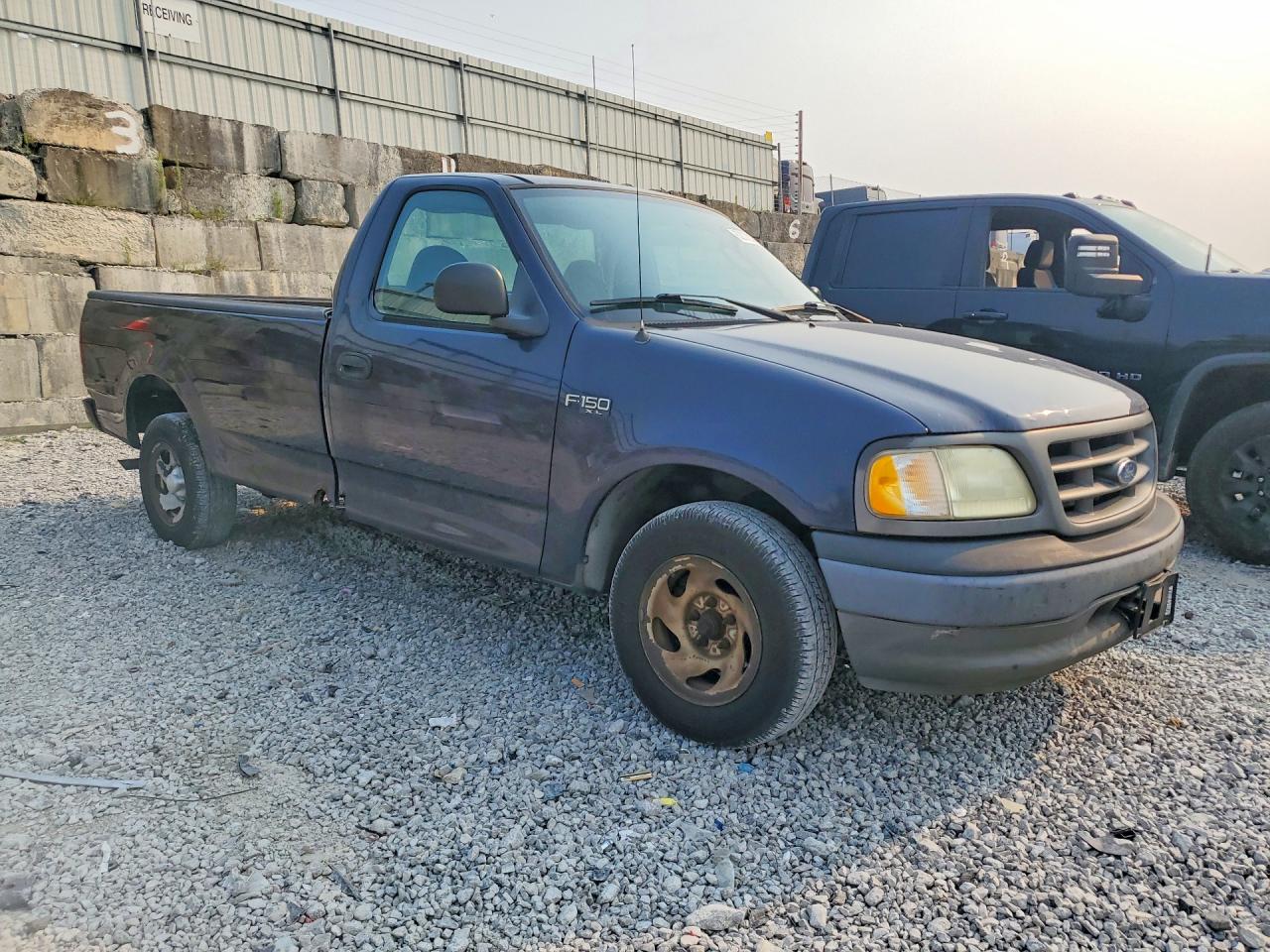 2003 Ford F150 Blue vin: 2FTRF17293CA33711
