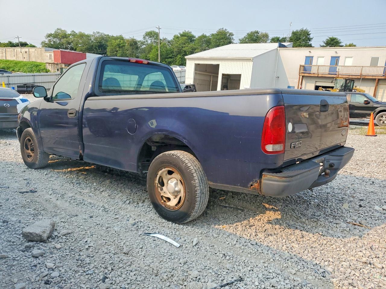 2003 Ford F150 Blue vin: 2FTRF17293CA33711