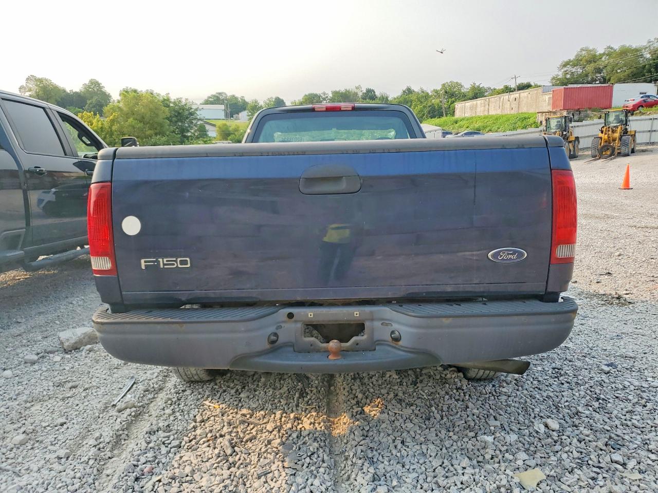 2003 Ford F150 Blue vin: 2FTRF17293CA33711
