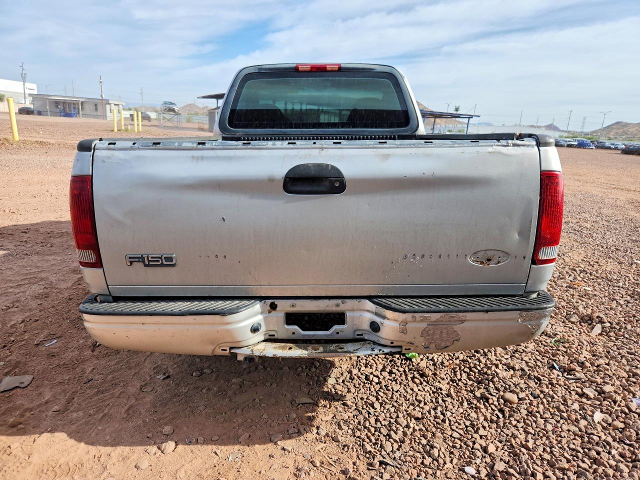 2003 Ford F150 Silver vin: 2FTRF17293CA50475