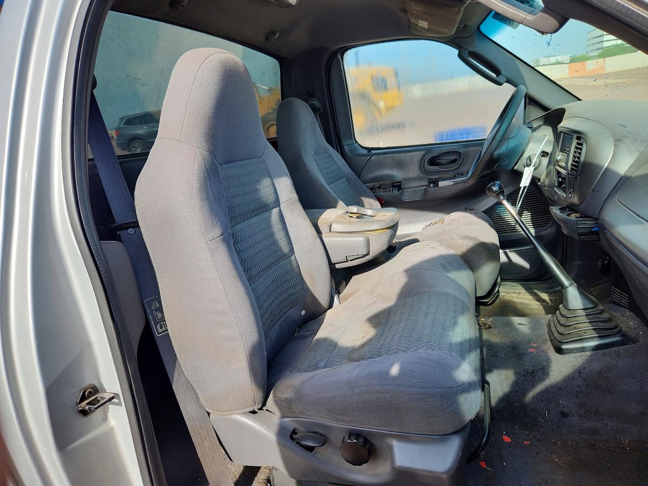 2003 Ford F150 Silver vin: 2FTRF17293CA50475