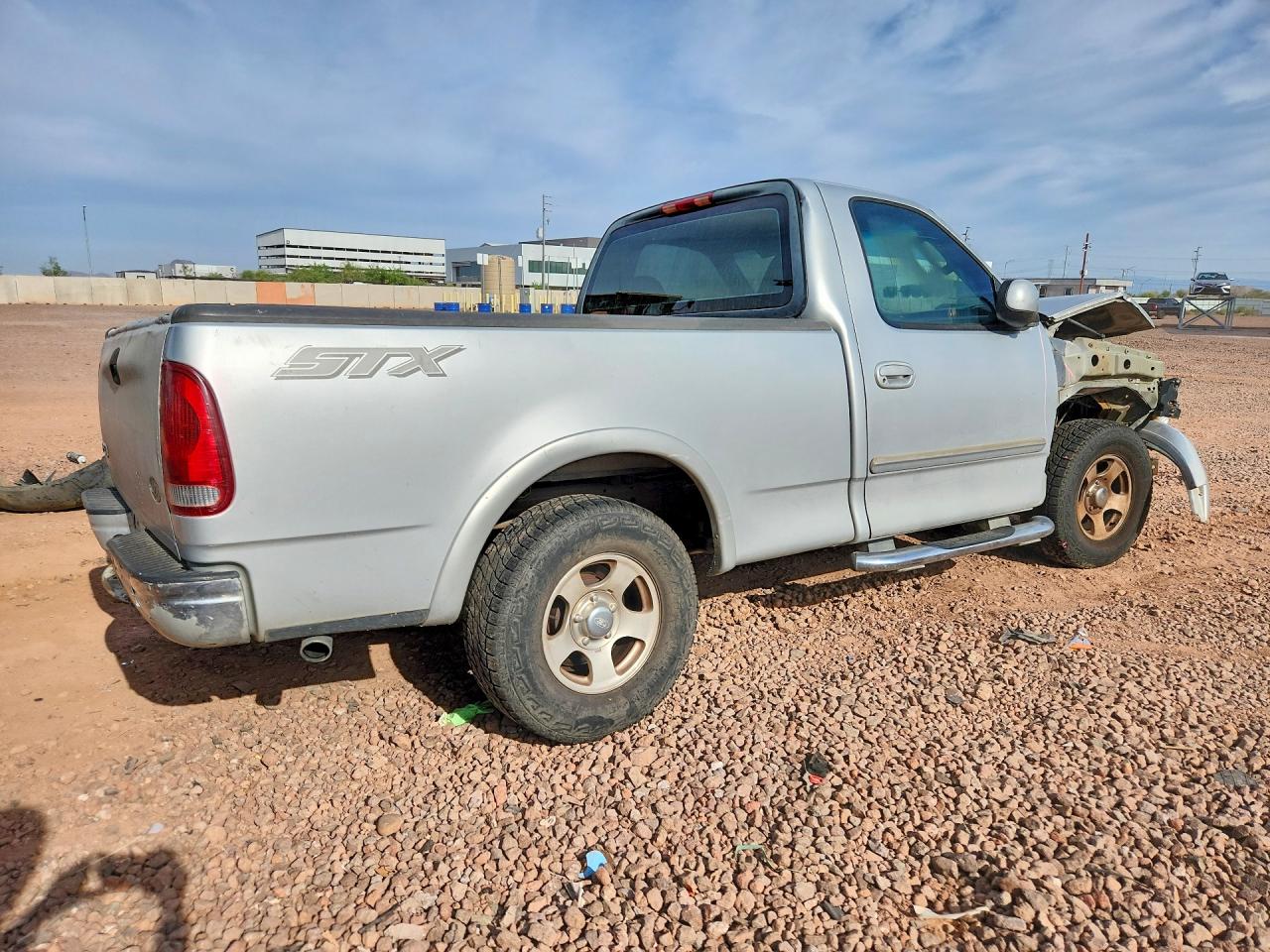 2003 Ford F150 Silver vin: 2FTRF17293CA50475
