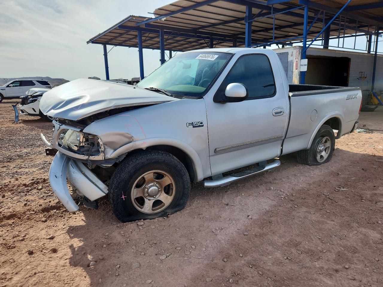 2003 Ford F150 Silver vin: 2FTRF17293CA50475