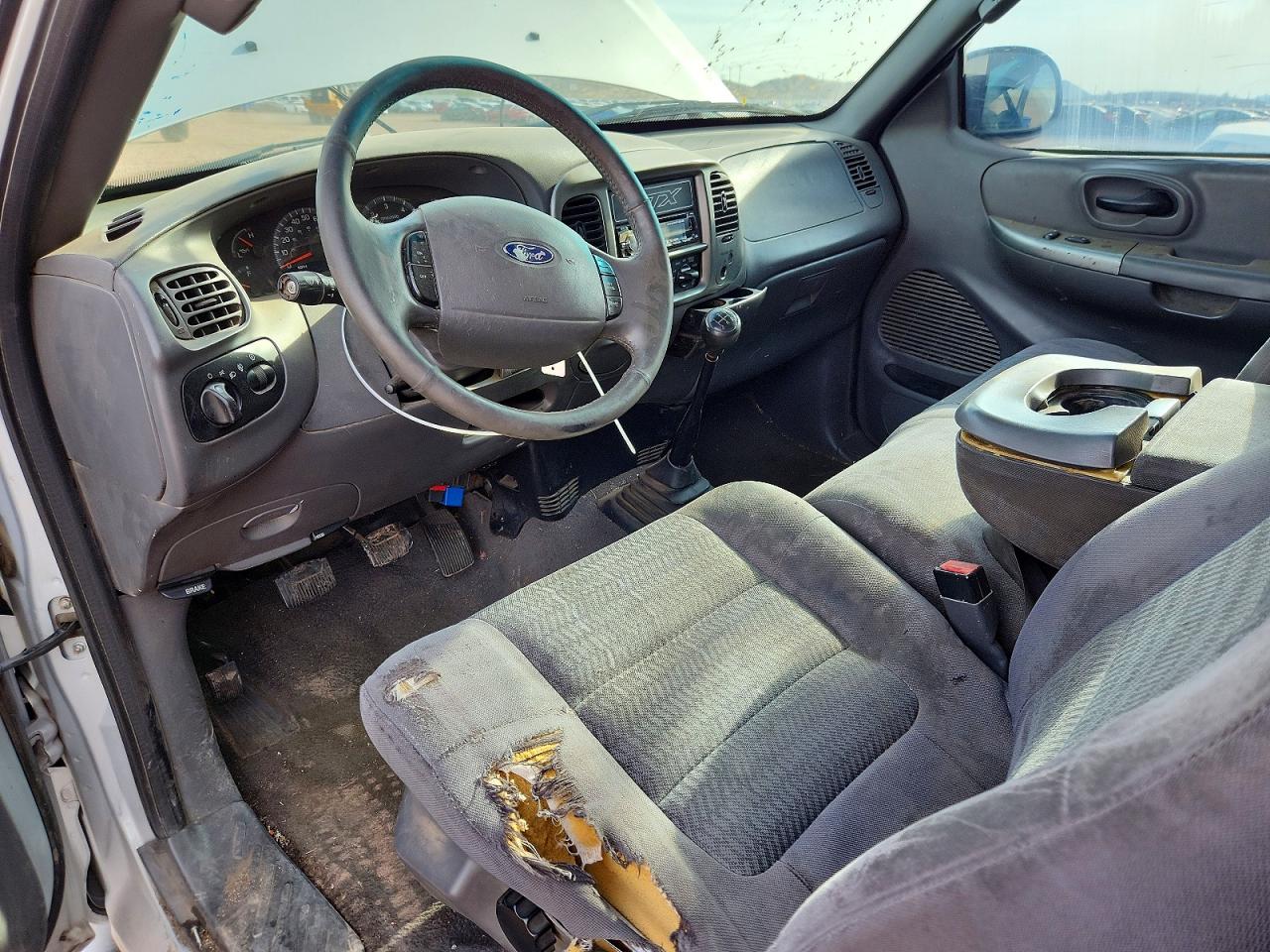 2003 Ford F150 Silver vin: 2FTRF17293CA50475