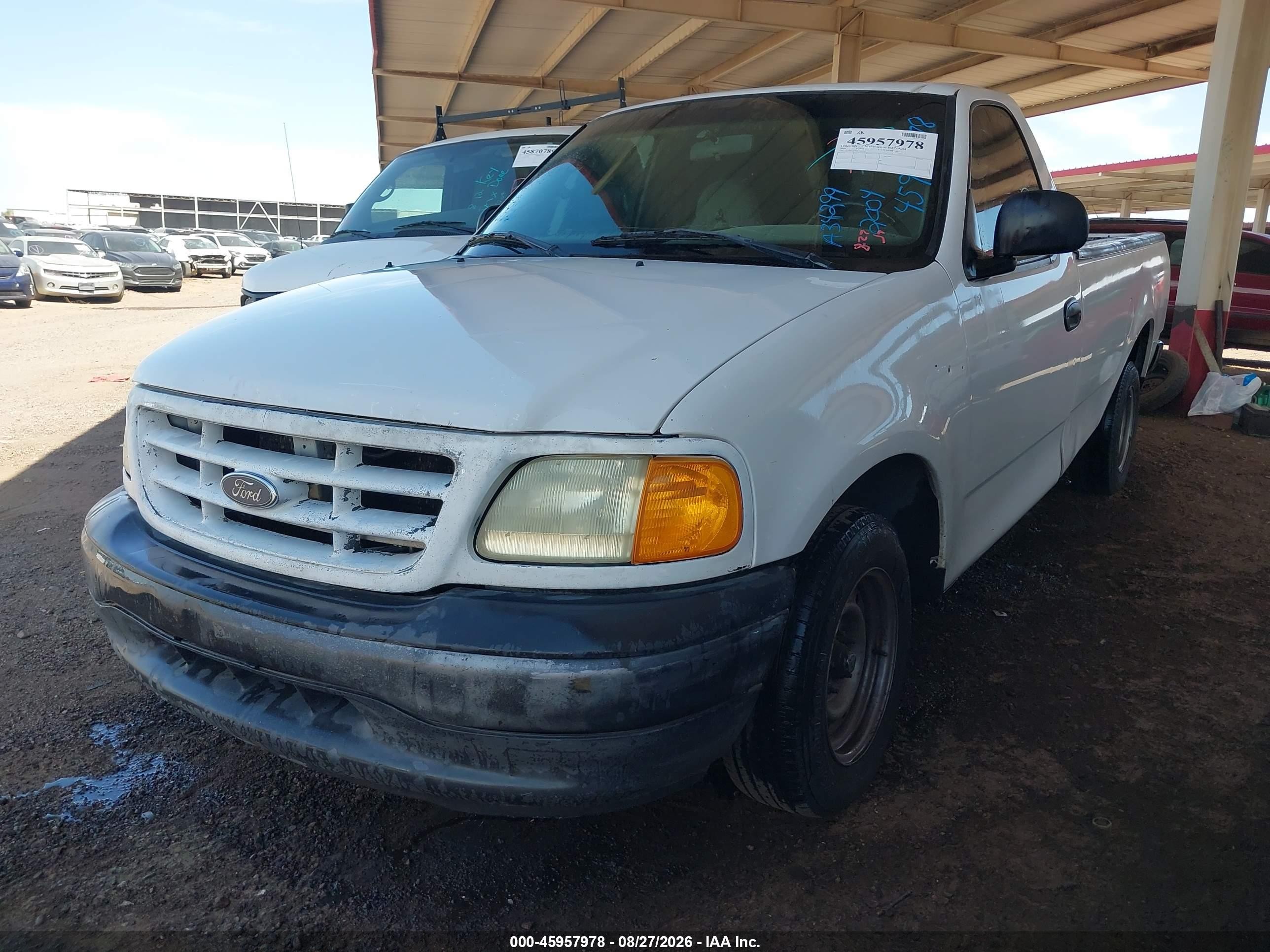 2004 Ford F-150 Heritage Xl/xlt White vin: 2FTRF172X4CA34299