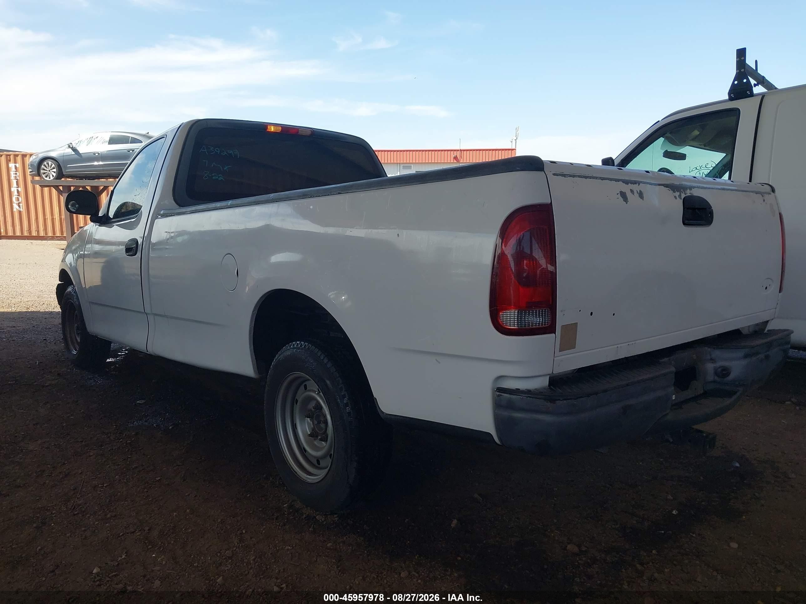 2004 Ford F-150 Heritage Xl/xlt White vin: 2FTRF172X4CA34299