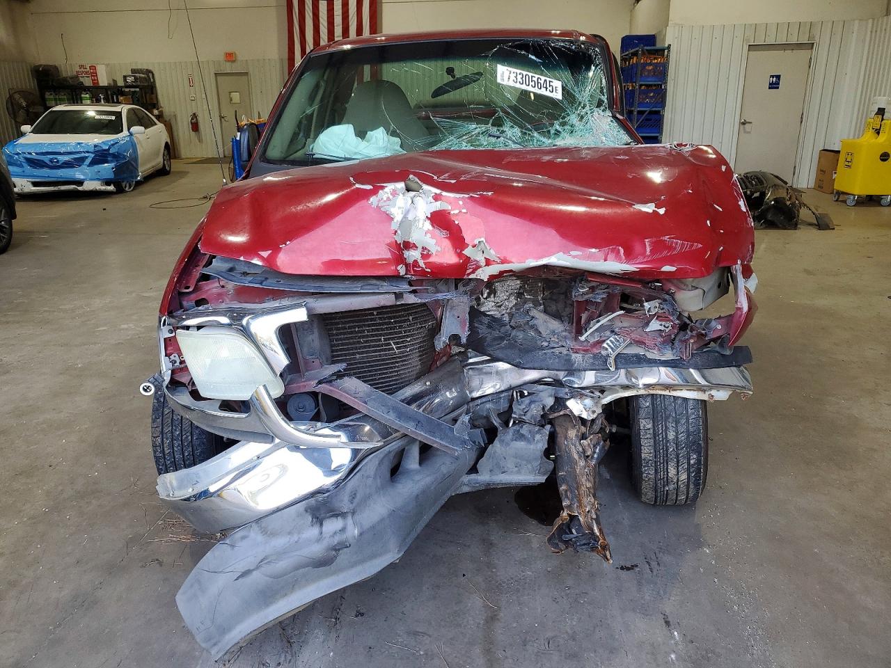 2004 Ford F-150 Heritage Classic Red vin: 2FTRF172X4CA40913