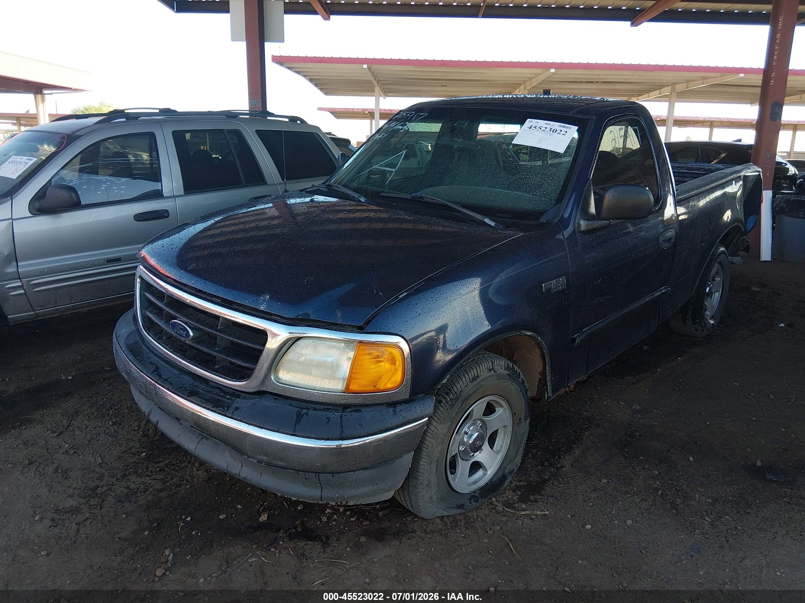 2004 Ford F-150 Heritage Xl/xlt Blue vin: 2FTRF172X4CA87522