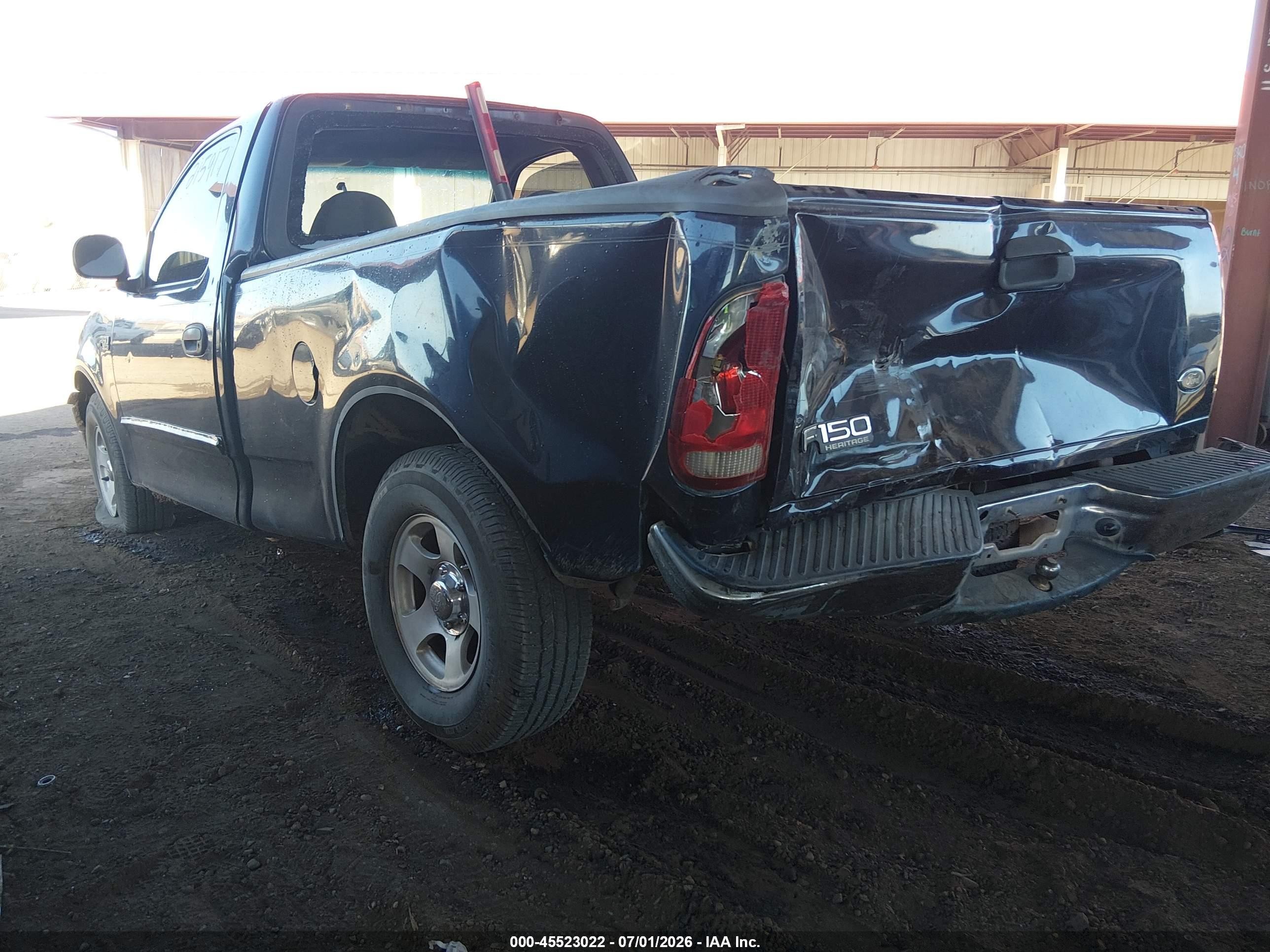 2004 Ford F-150 Heritage Xl/xlt Blue vin: 2FTRF172X4CA87522