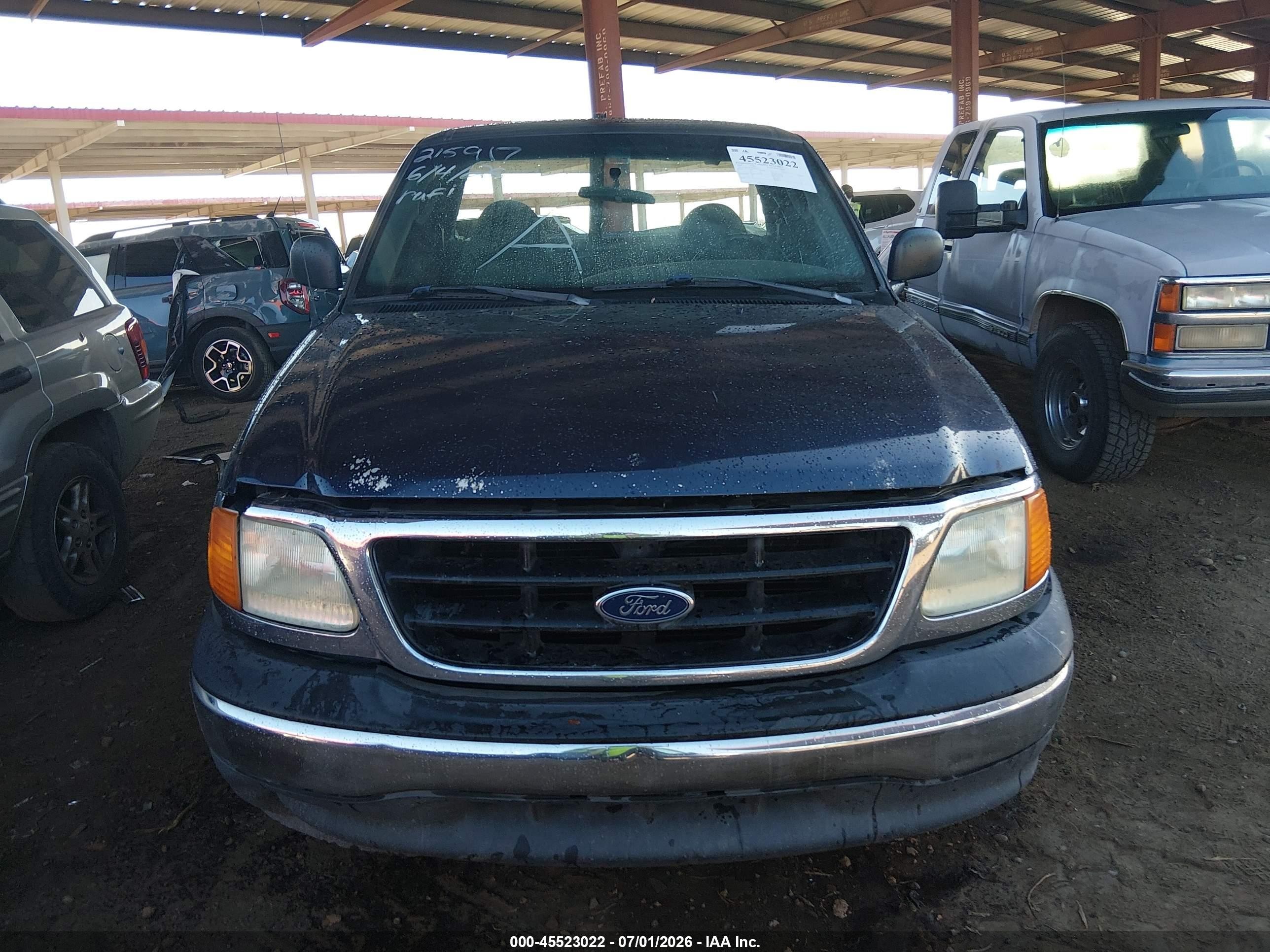 2004 Ford F-150 Heritage Xl/xlt Blue vin: 2FTRF172X4CA87522