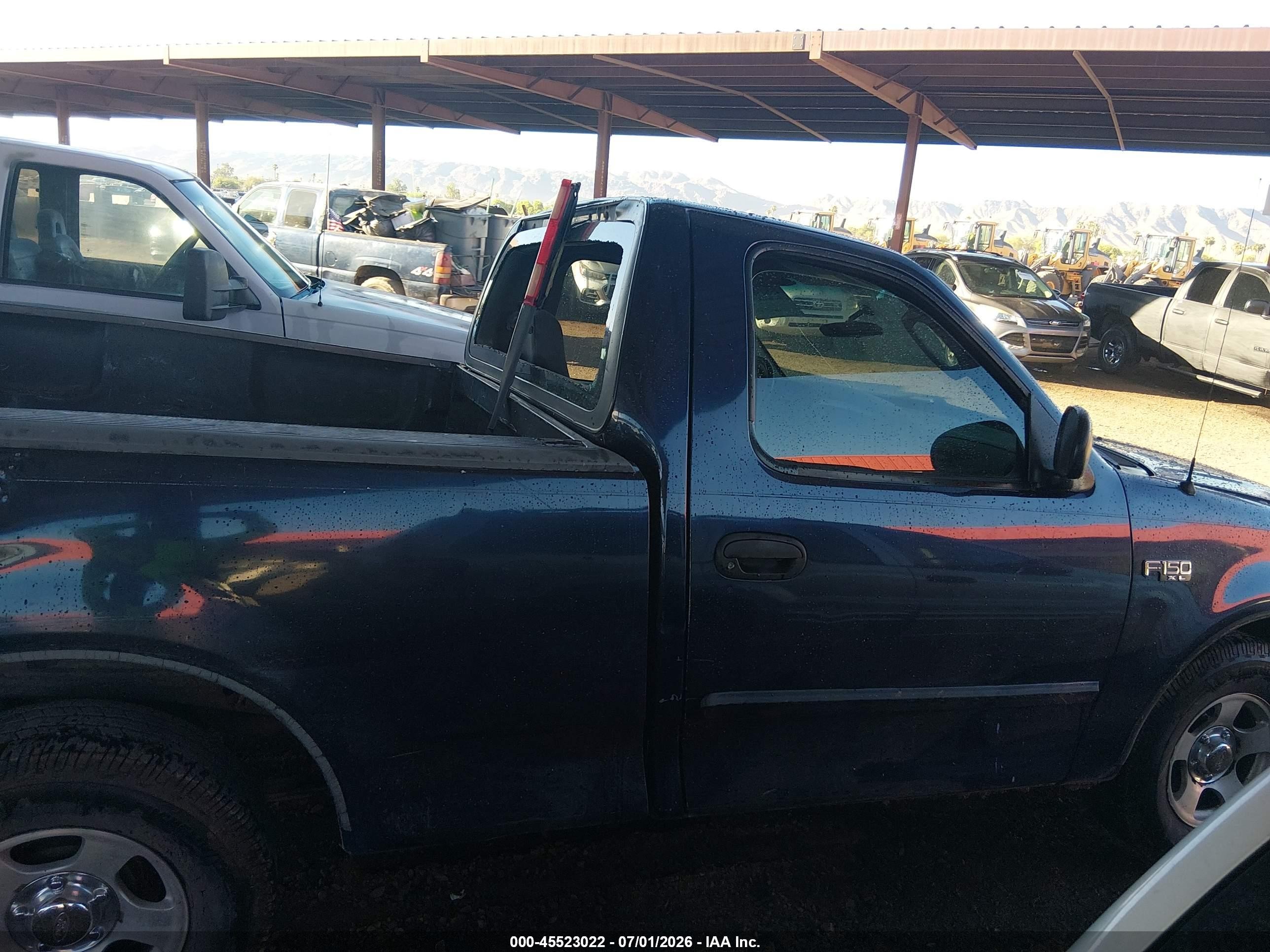 2004 Ford F-150 Heritage Xl/xlt Blue vin: 2FTRF172X4CA87522