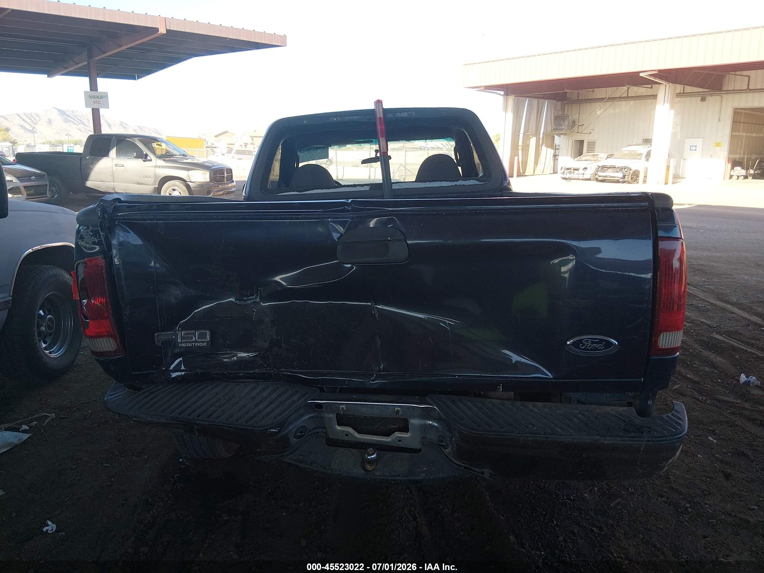 2004 Ford F-150 Heritage Xl/xlt Blue vin: 2FTRF172X4CA87522