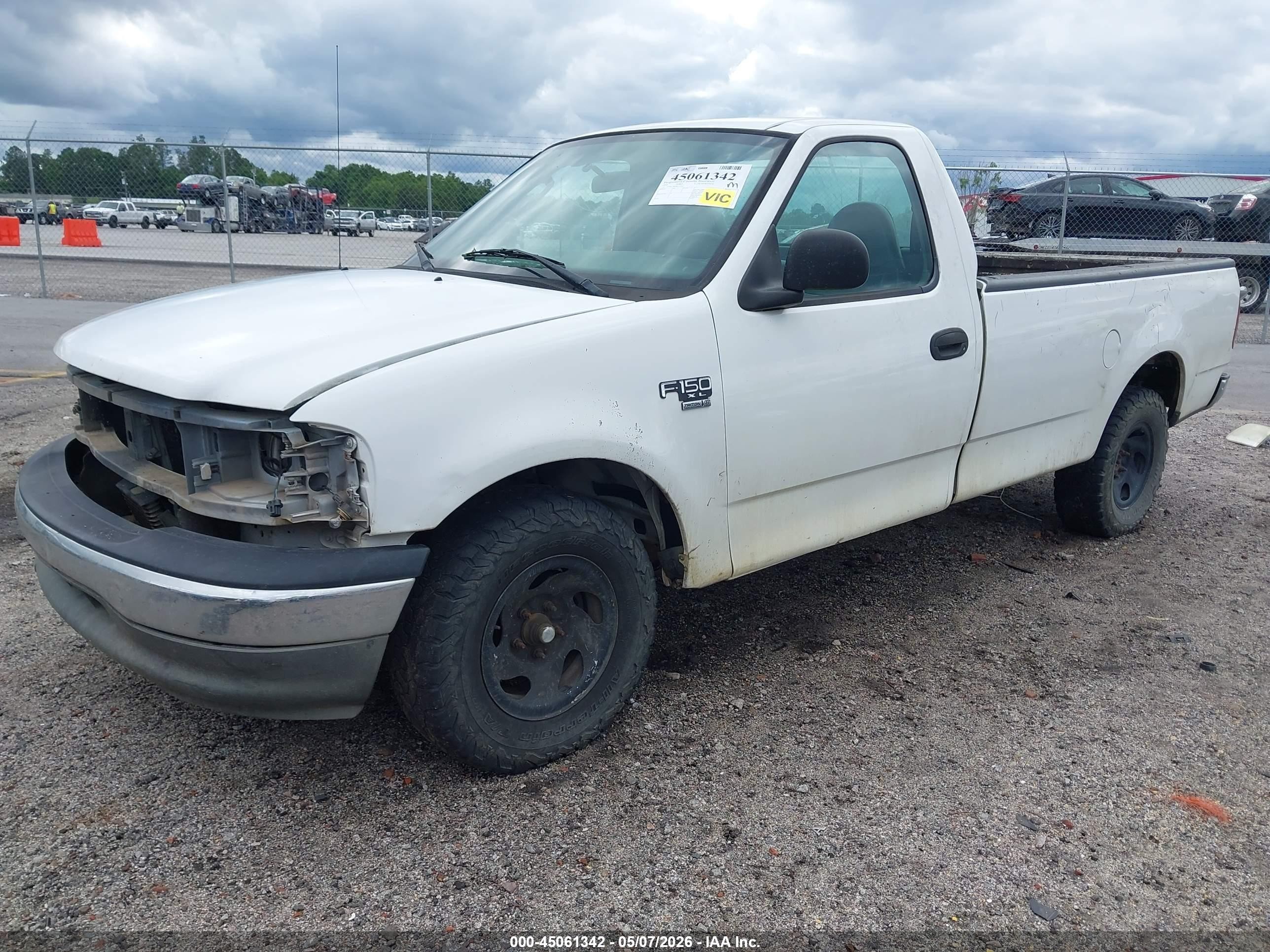2004 Ford F-150 Heritage Xl/xlt White vin: 2FTRF17W04CA71641