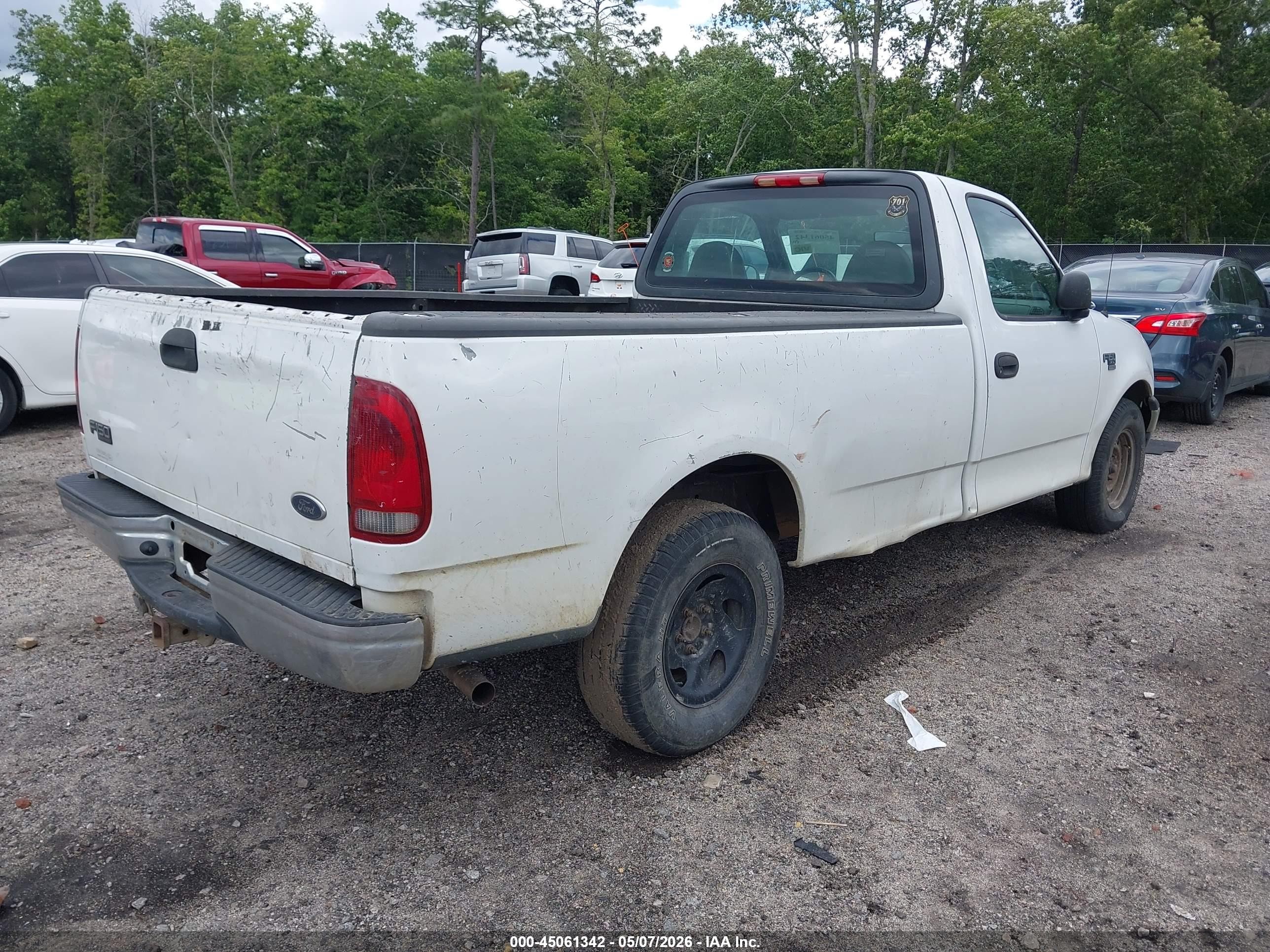 2004 Ford F-150 Heritage Xl/xlt White vin: 2FTRF17W04CA71641