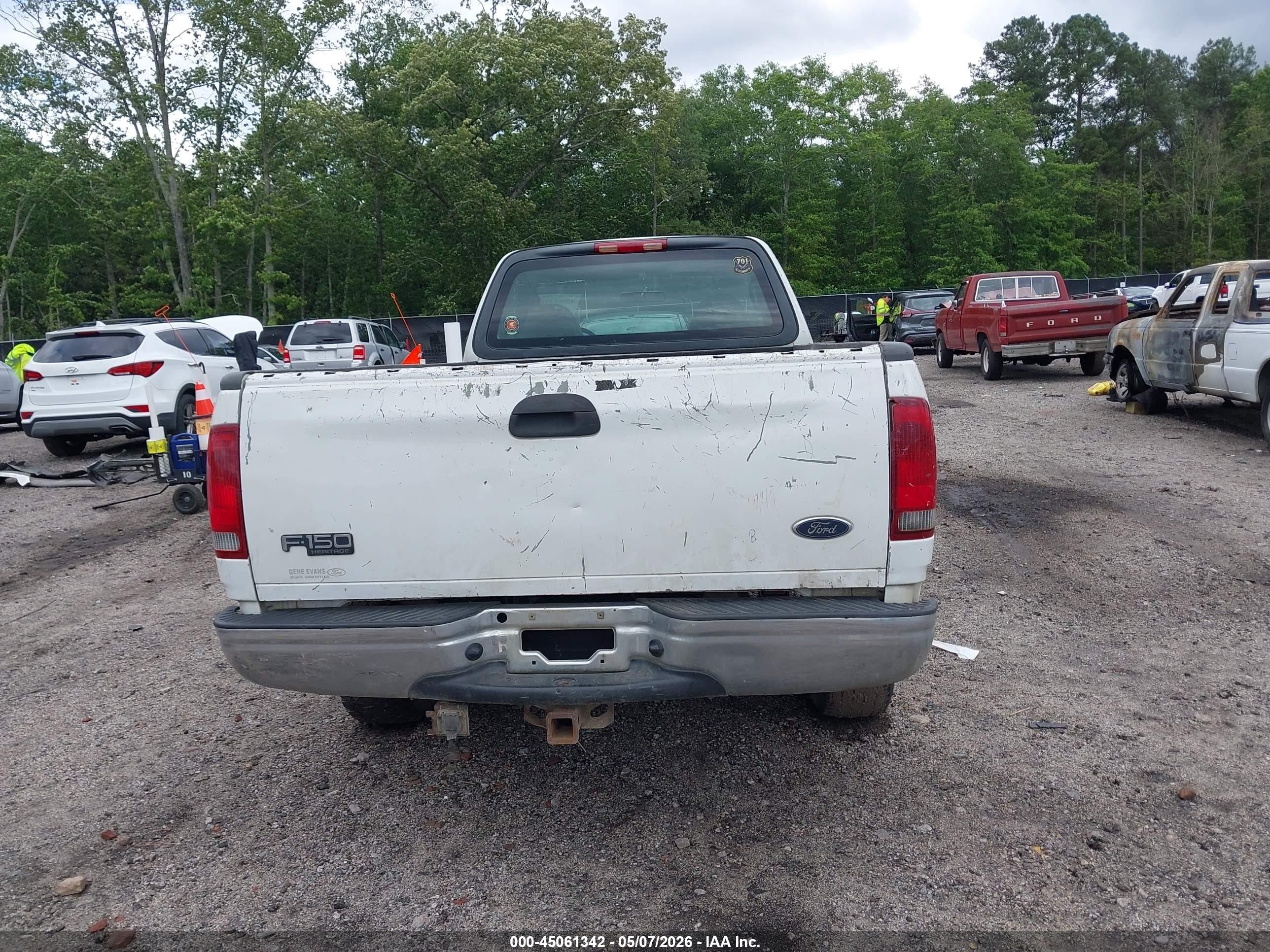 2004 Ford F-150 Heritage Xl/xlt White vin: 2FTRF17W04CA71641