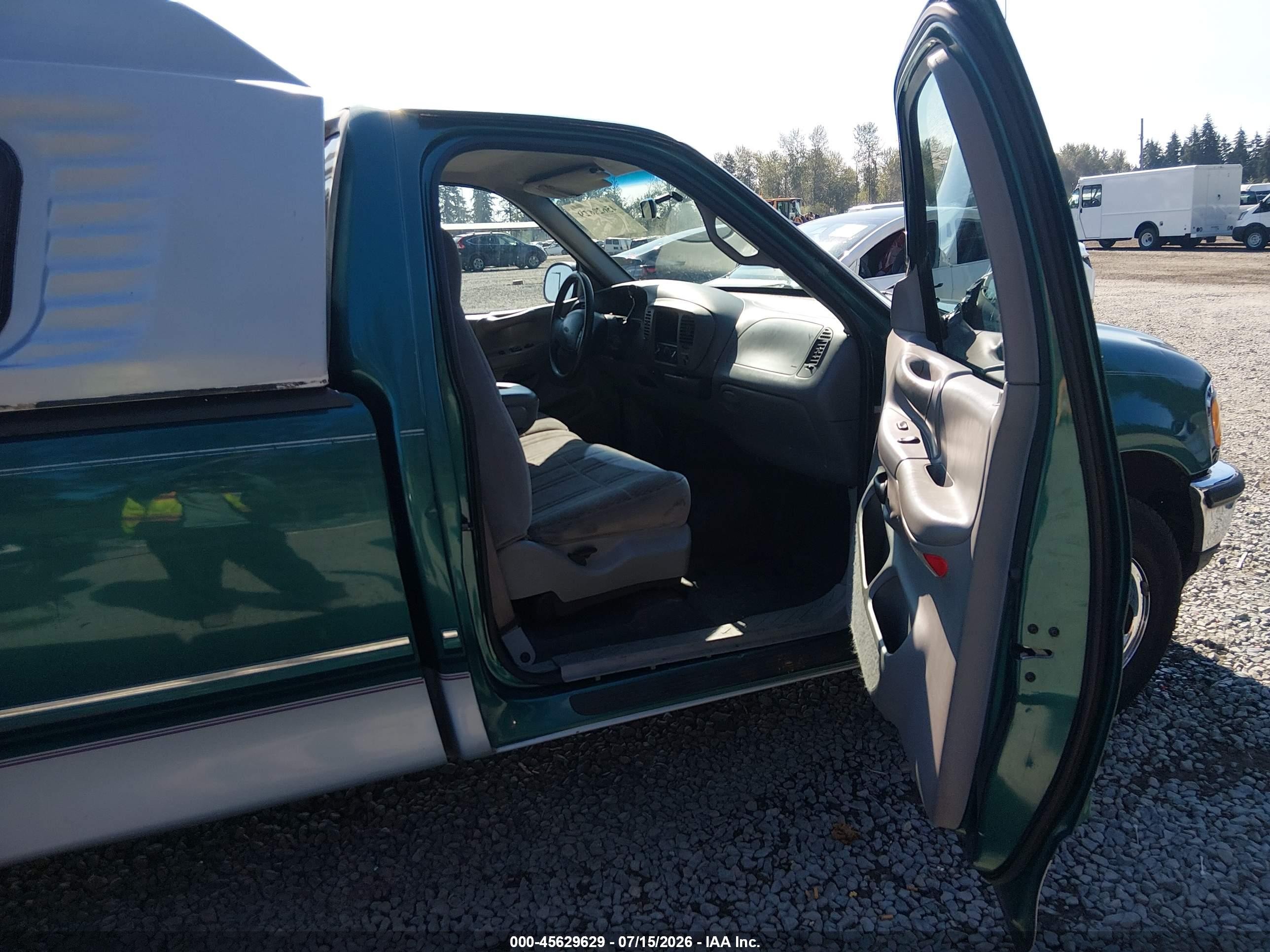 1998 Ford F-150 Lariat/standard/xl/xlt Зеленый vin: 2FTRF17W2WCA60627