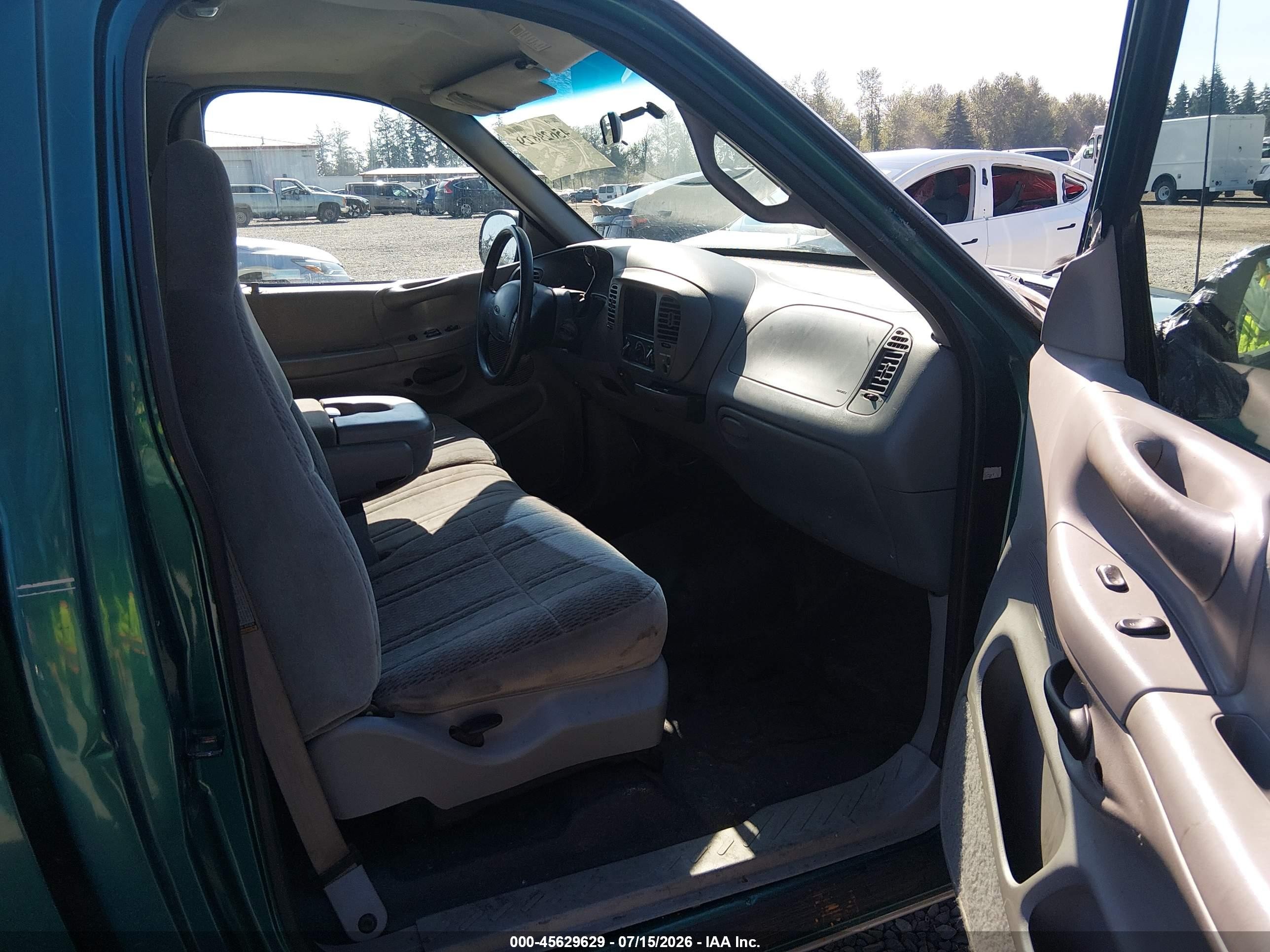 1998 Ford F-150 Lariat/standard/xl/xlt Зеленый vin: 2FTRF17W2WCA60627