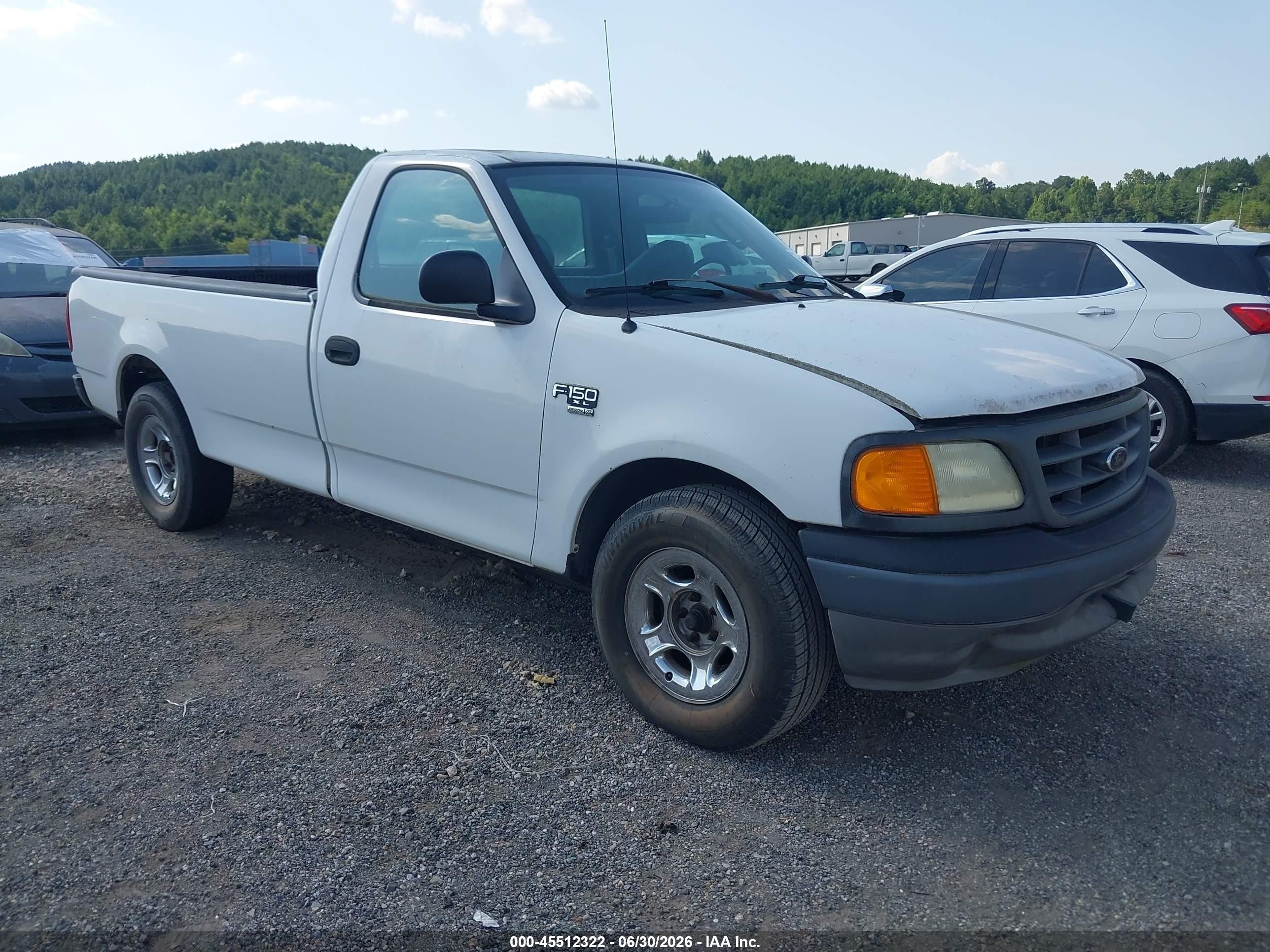 2004 Ford F-150 Heritage Xl/xlt White vin: 2FTRF17W34CA40416