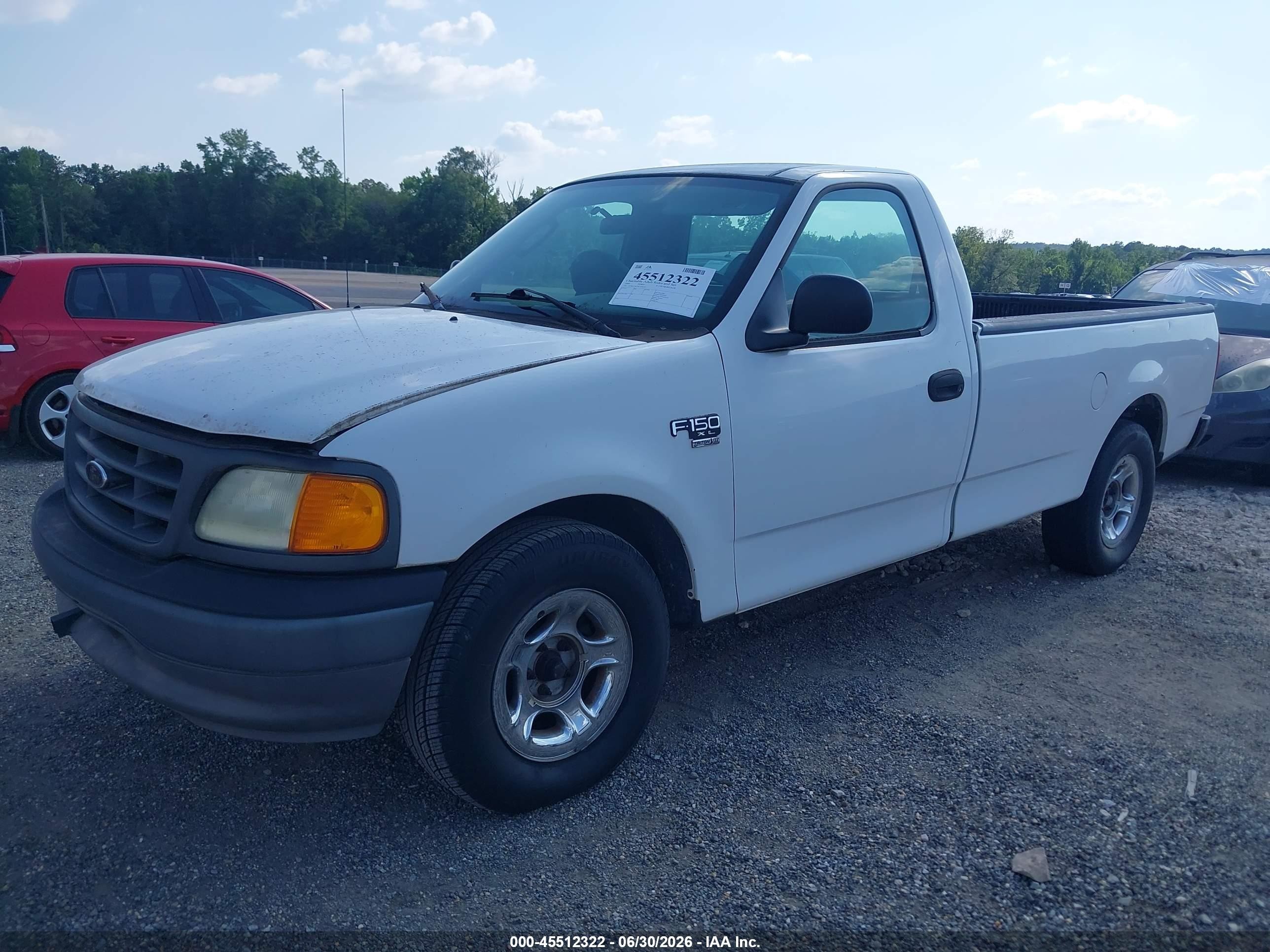 2004 Ford F-150 Heritage Xl/xlt White vin: 2FTRF17W34CA40416