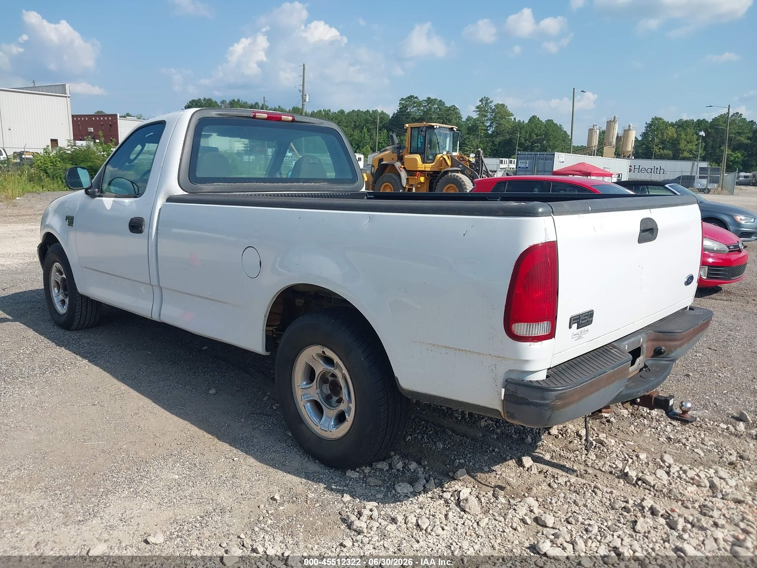 2004 Ford F-150 Heritage Xl/xlt White vin: 2FTRF17W34CA40416
