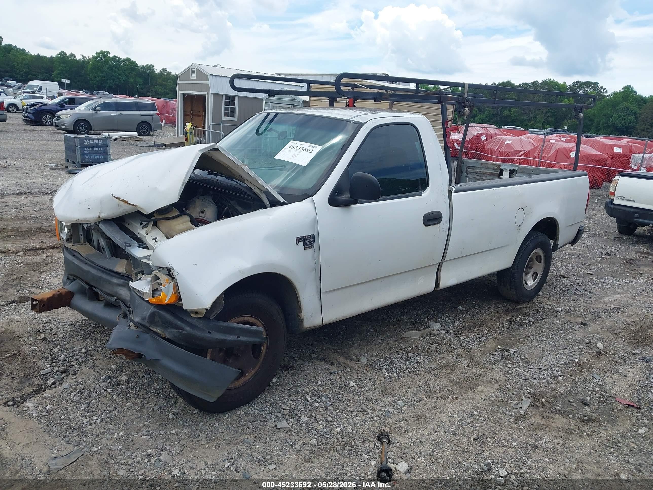2004 Ford F-150 Heritage Xl/xlt White vin: 2FTRF17W34CA67728