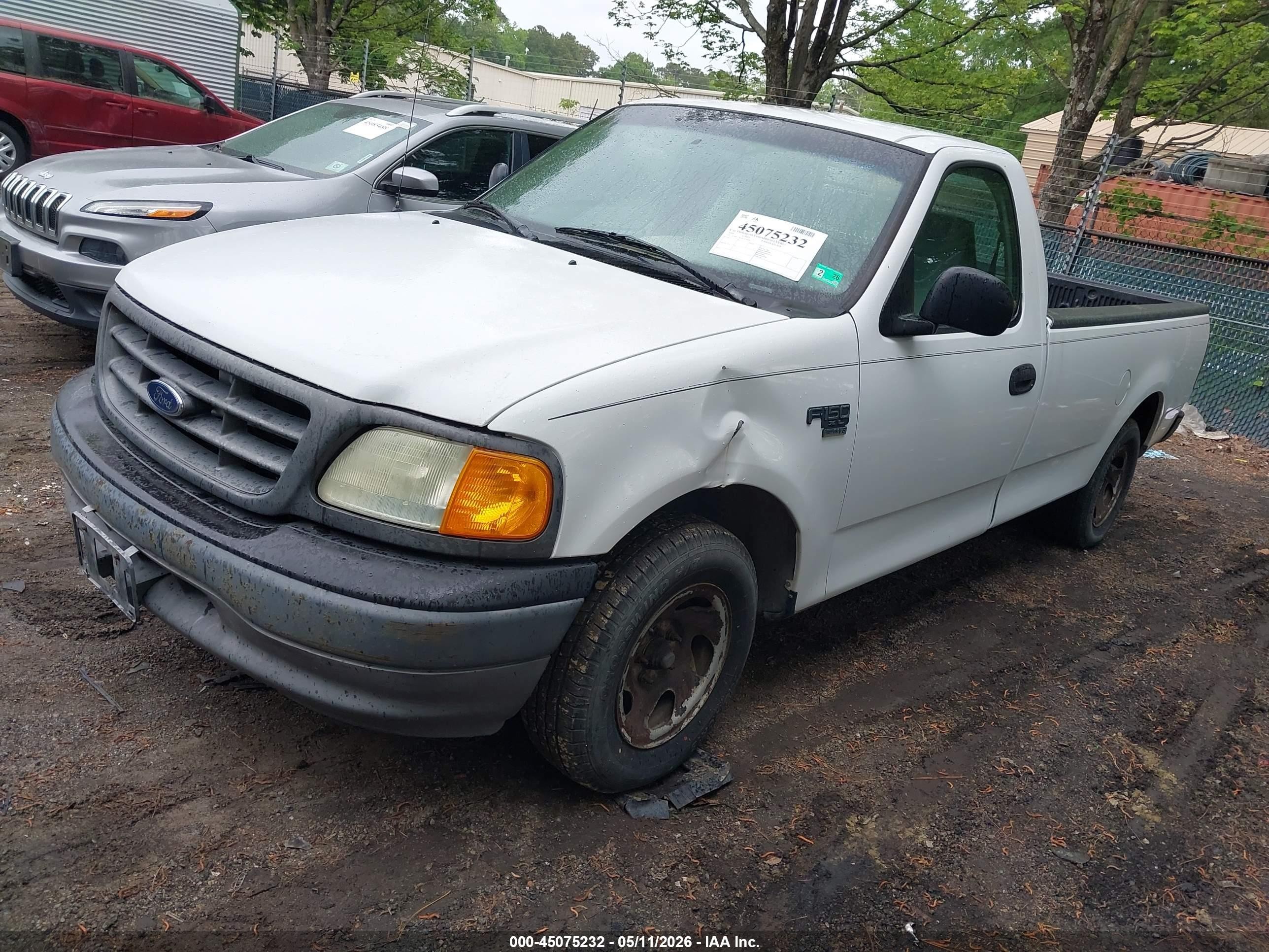 2004 Ford F-150 Heritage Xl/xlt White vin: 2FTRF17W34CA74498