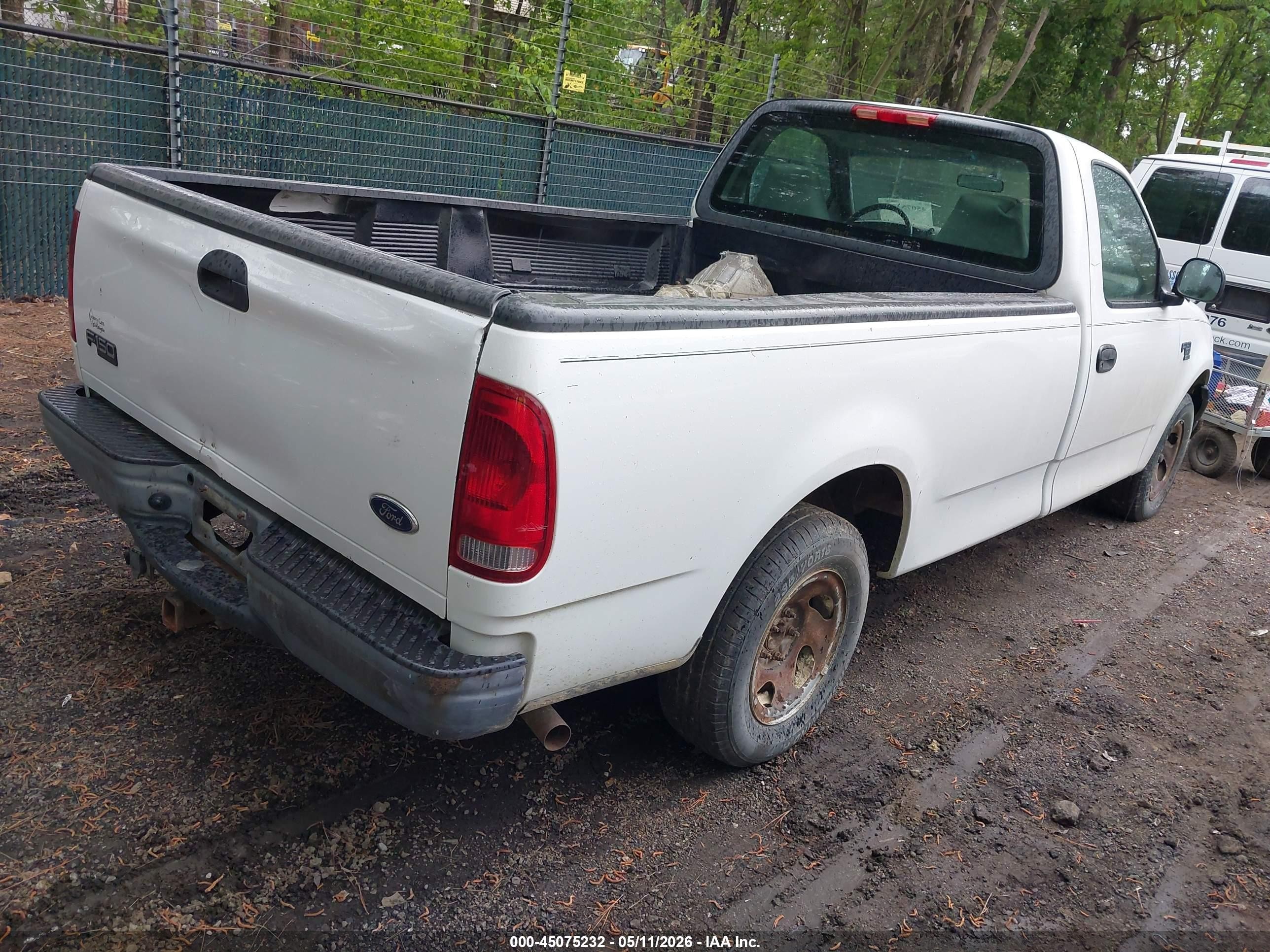 2004 Ford F-150 Heritage Xl/xlt White vin: 2FTRF17W34CA74498