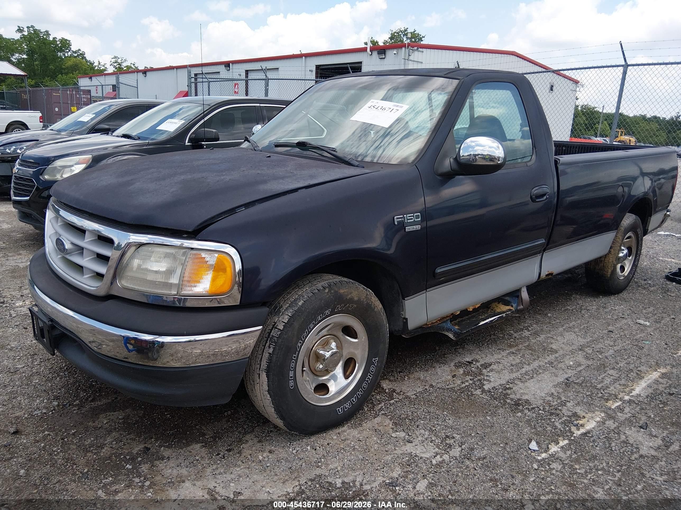 1999 Ford F-150 Lariat/work Series/xl/xlt Blue vin: 2FTRF17W7XCB02291