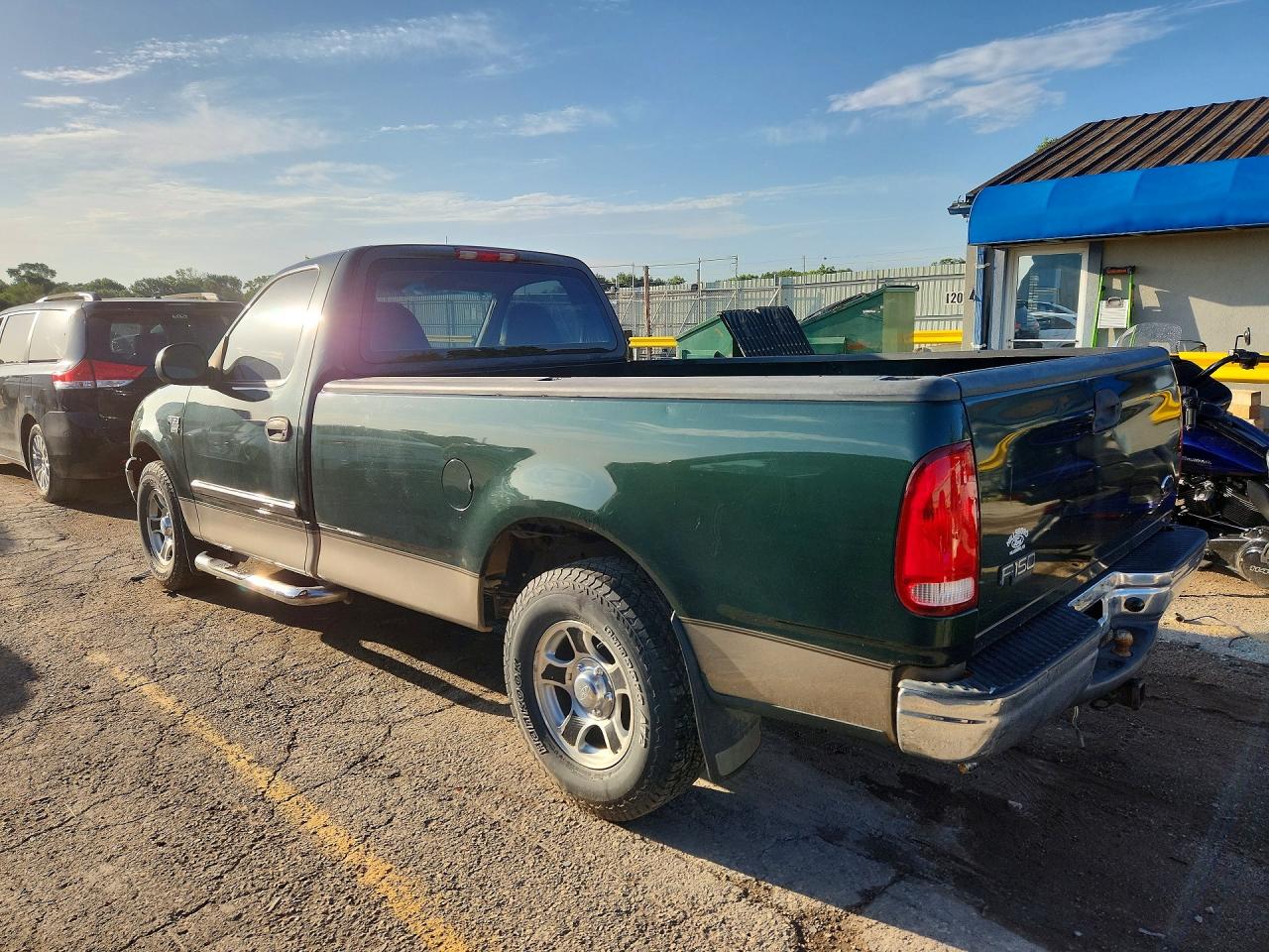 2004 Ford F-150 Heritage Classic Green vin: 2FTRF17W84CA22624