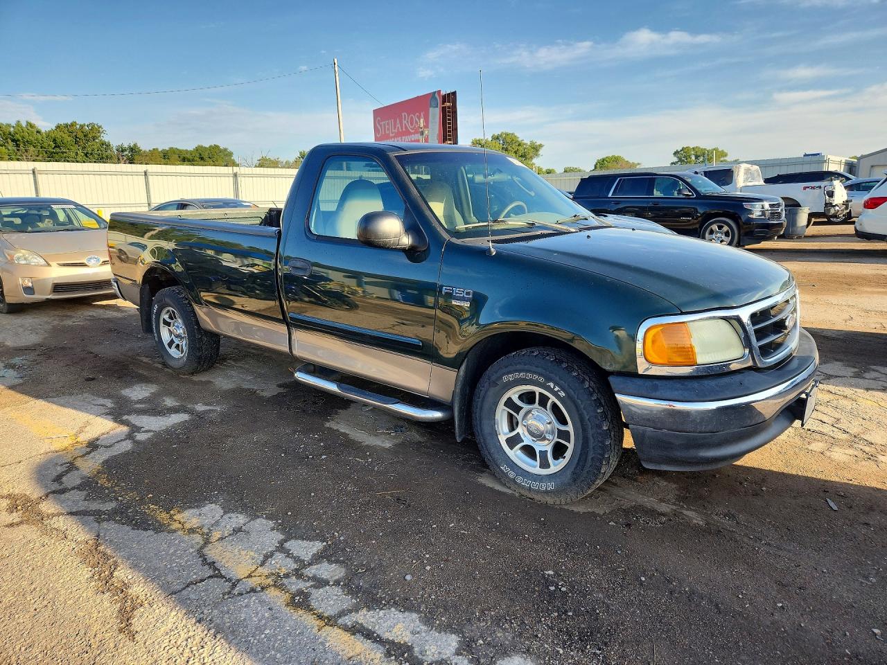 2004 Ford F-150 Heritage Classic Green vin: 2FTRF17W84CA22624