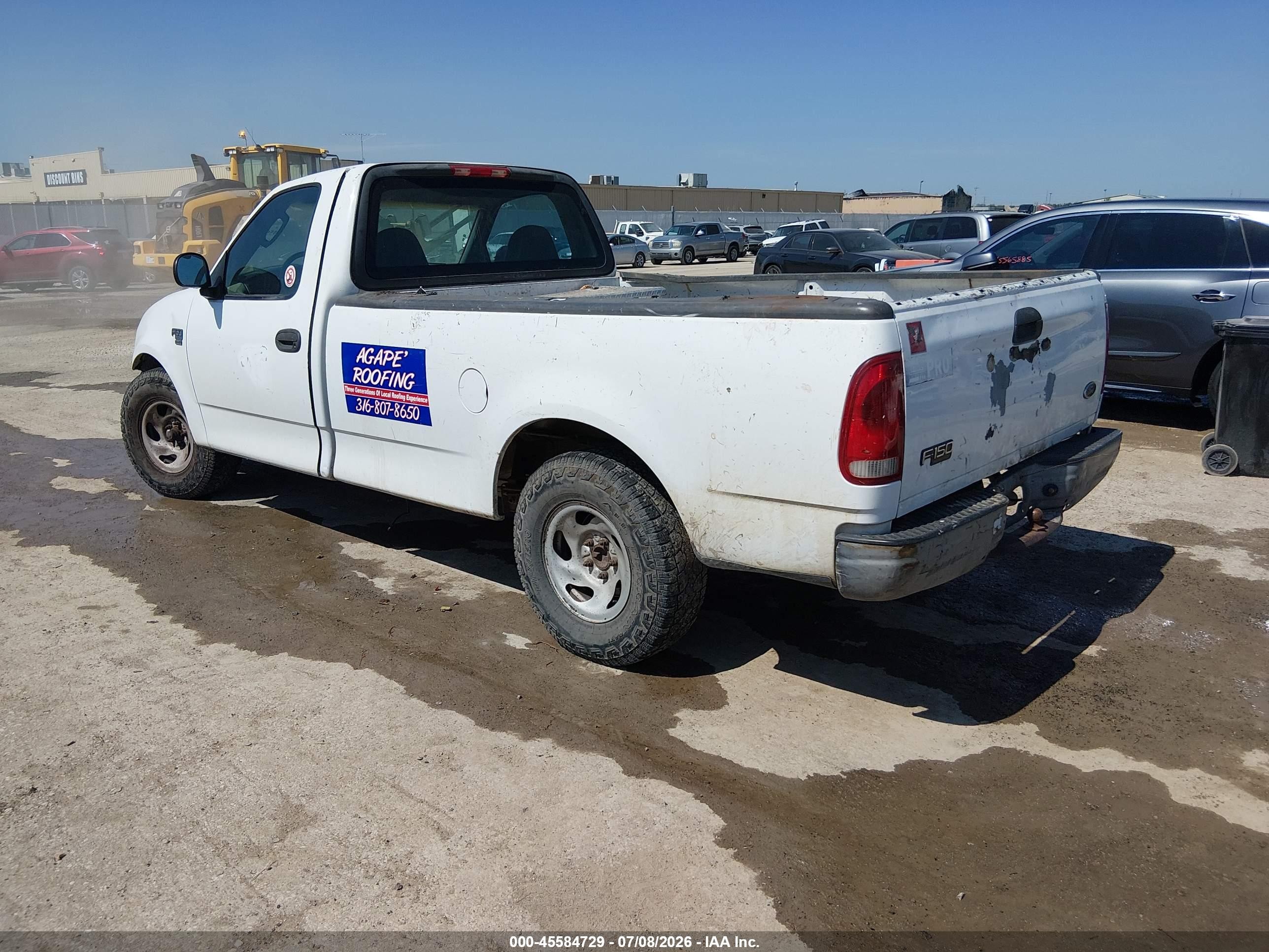 2004 Ford F-150 Heritage Xl/xlt White vin: 2FTRF17W84CA62718