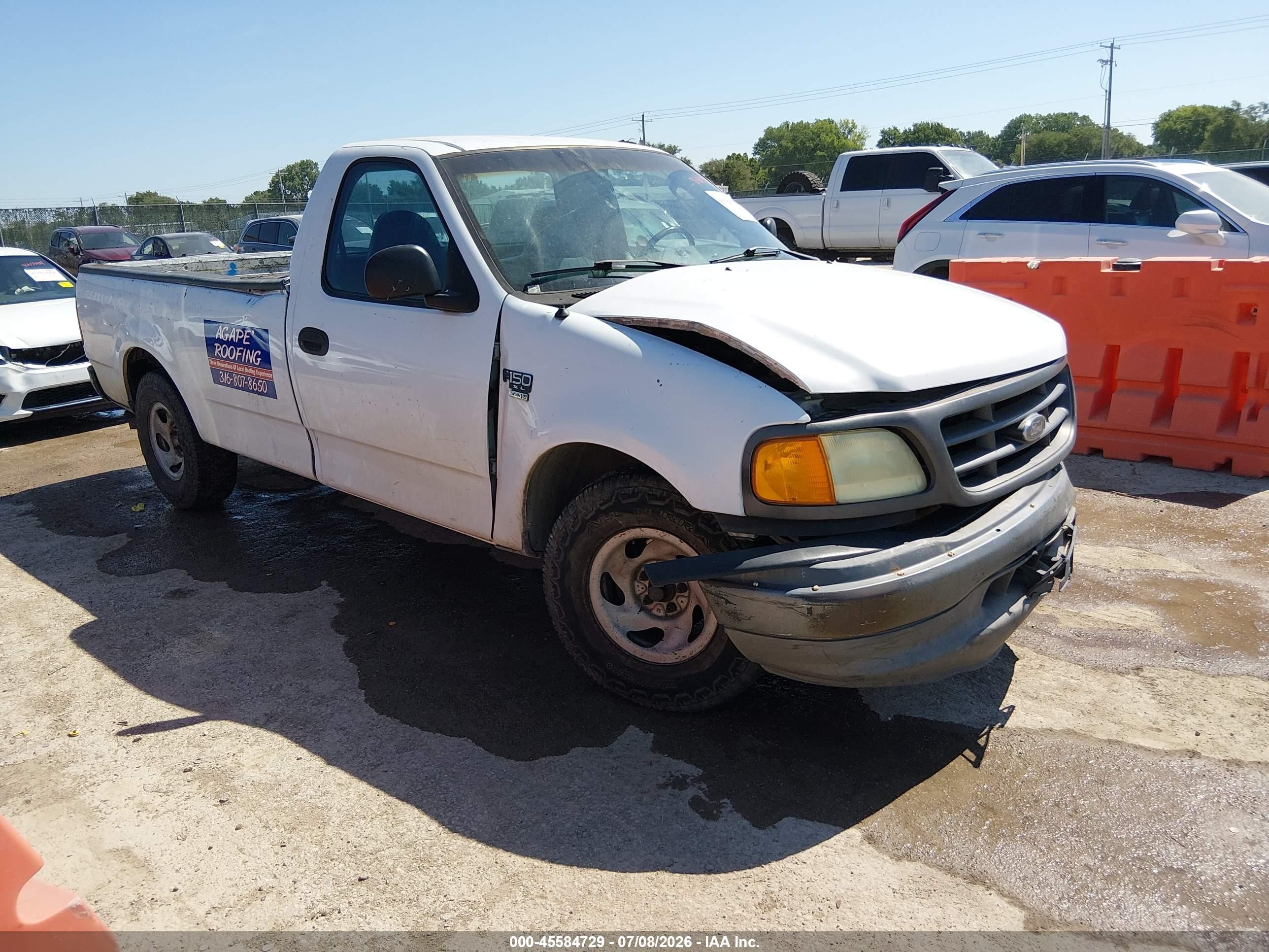 2004 Ford F-150 Heritage Xl/xlt White vin: 2FTRF17W84CA62718