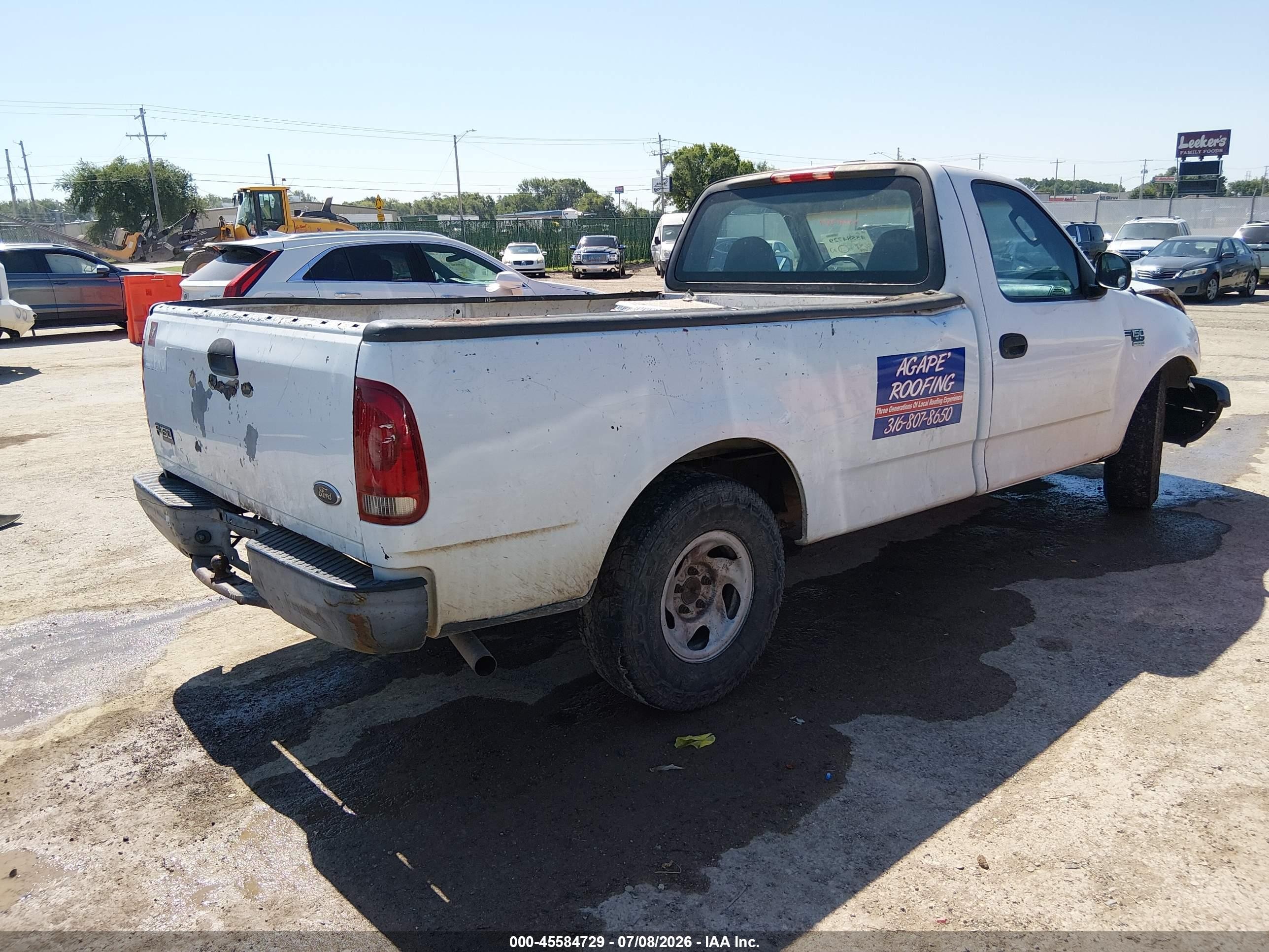 2004 Ford F-150 Heritage Xl/xlt White vin: 2FTRF17W84CA62718