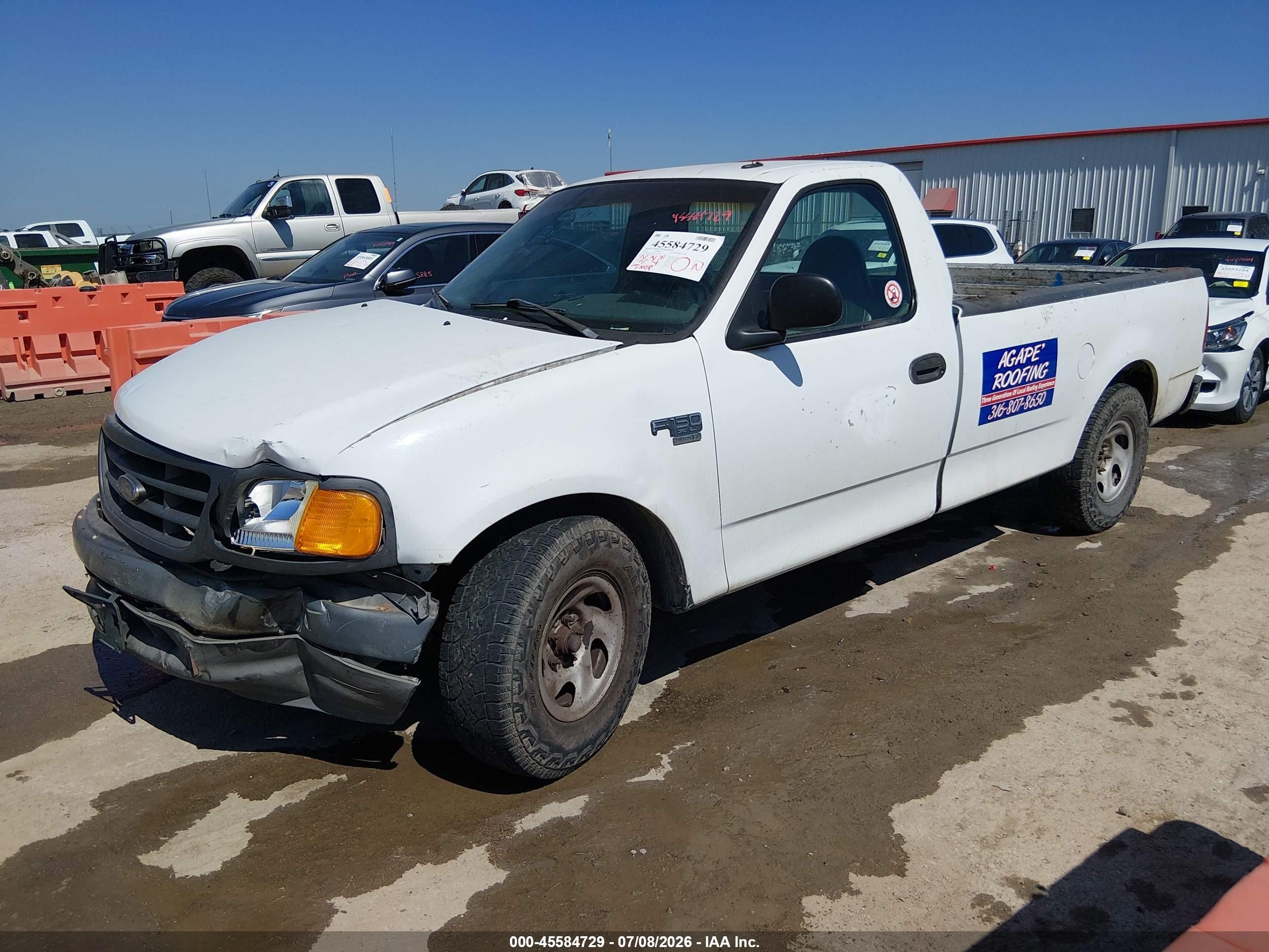 2004 Ford F-150 Heritage Xl/xlt White vin: 2FTRF17W84CA62718