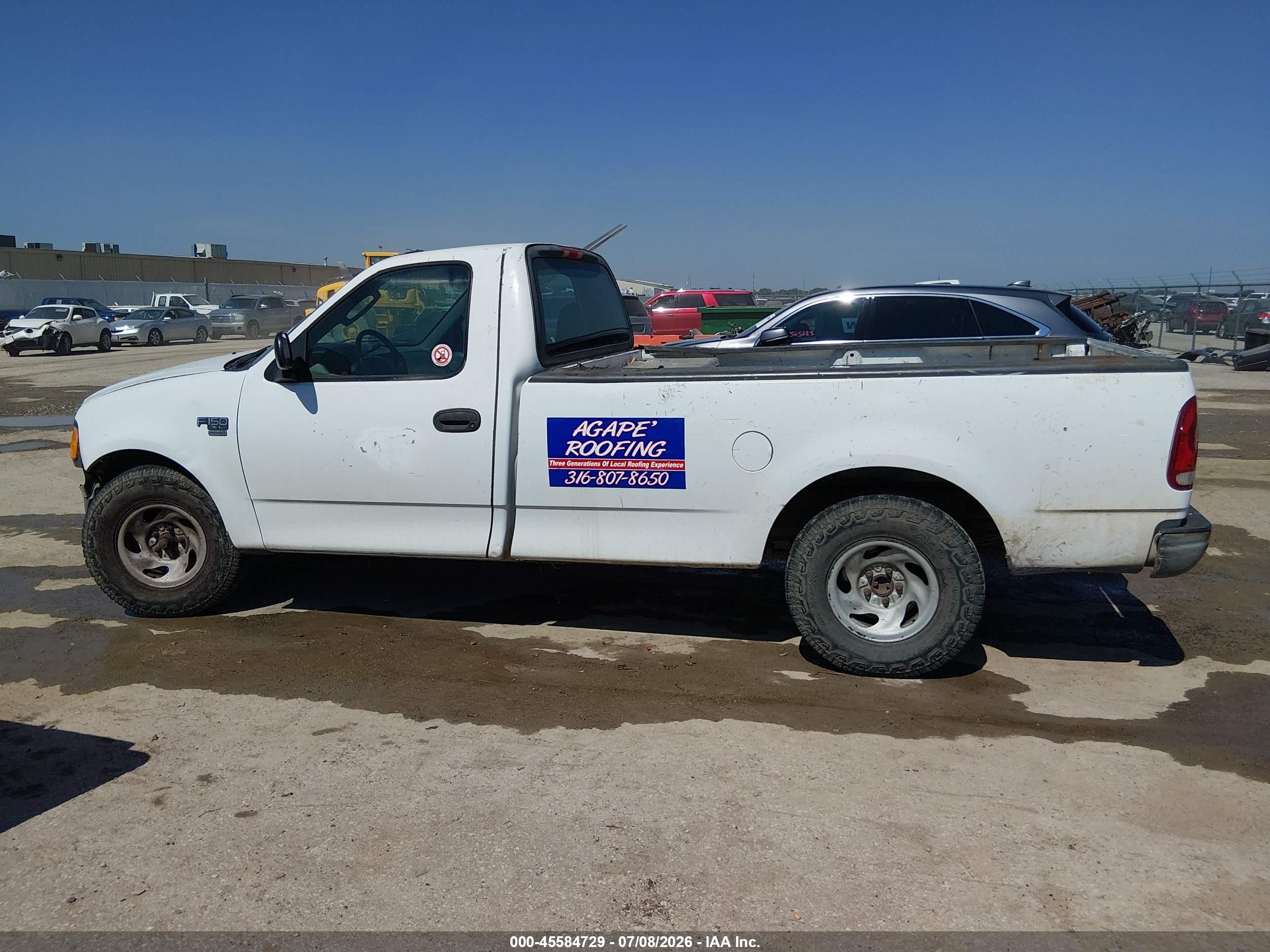 2004 Ford F-150 Heritage Xl/xlt White vin: 2FTRF17W84CA62718