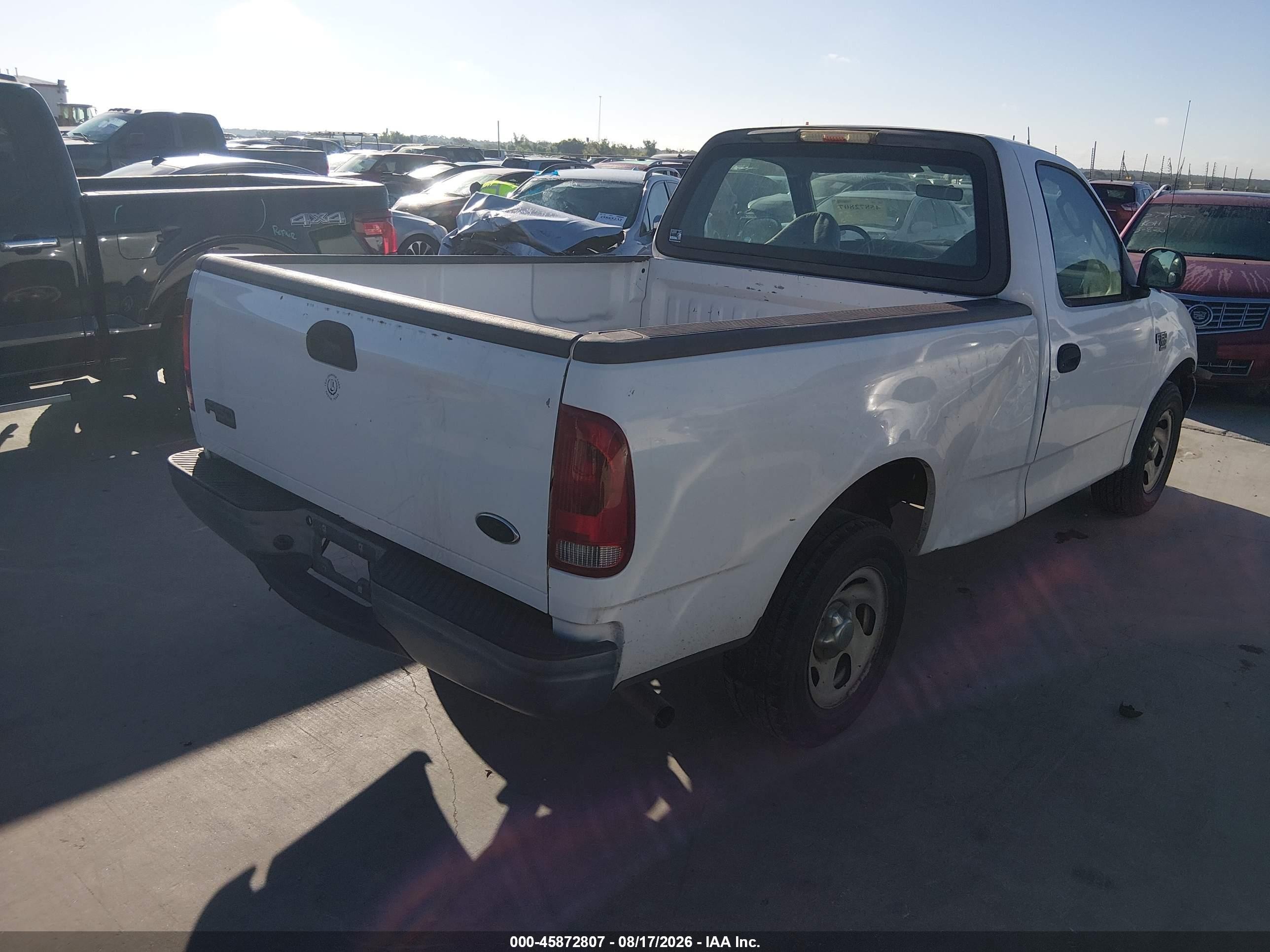 2004 Ford F-150 Heritage Xl/xlt White vin: 2FTRF17WX4CA19434