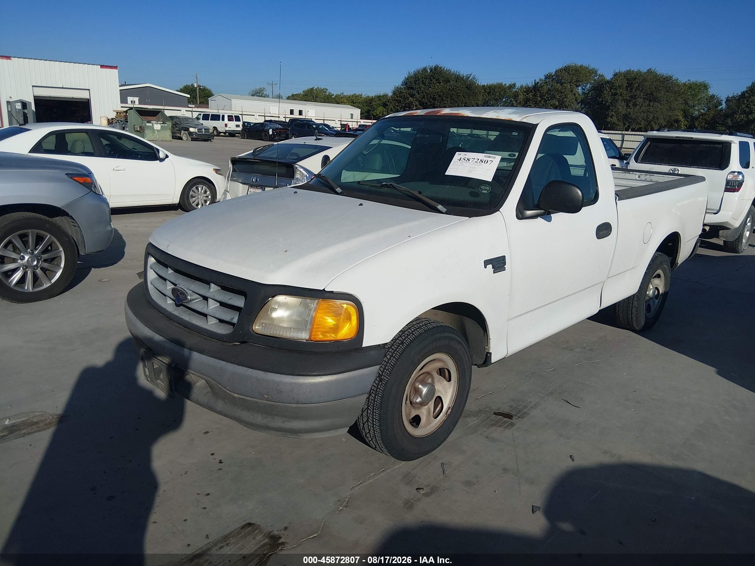 2004 Ford F-150 Heritage Xl/xlt White vin: 2FTRF17WX4CA19434
