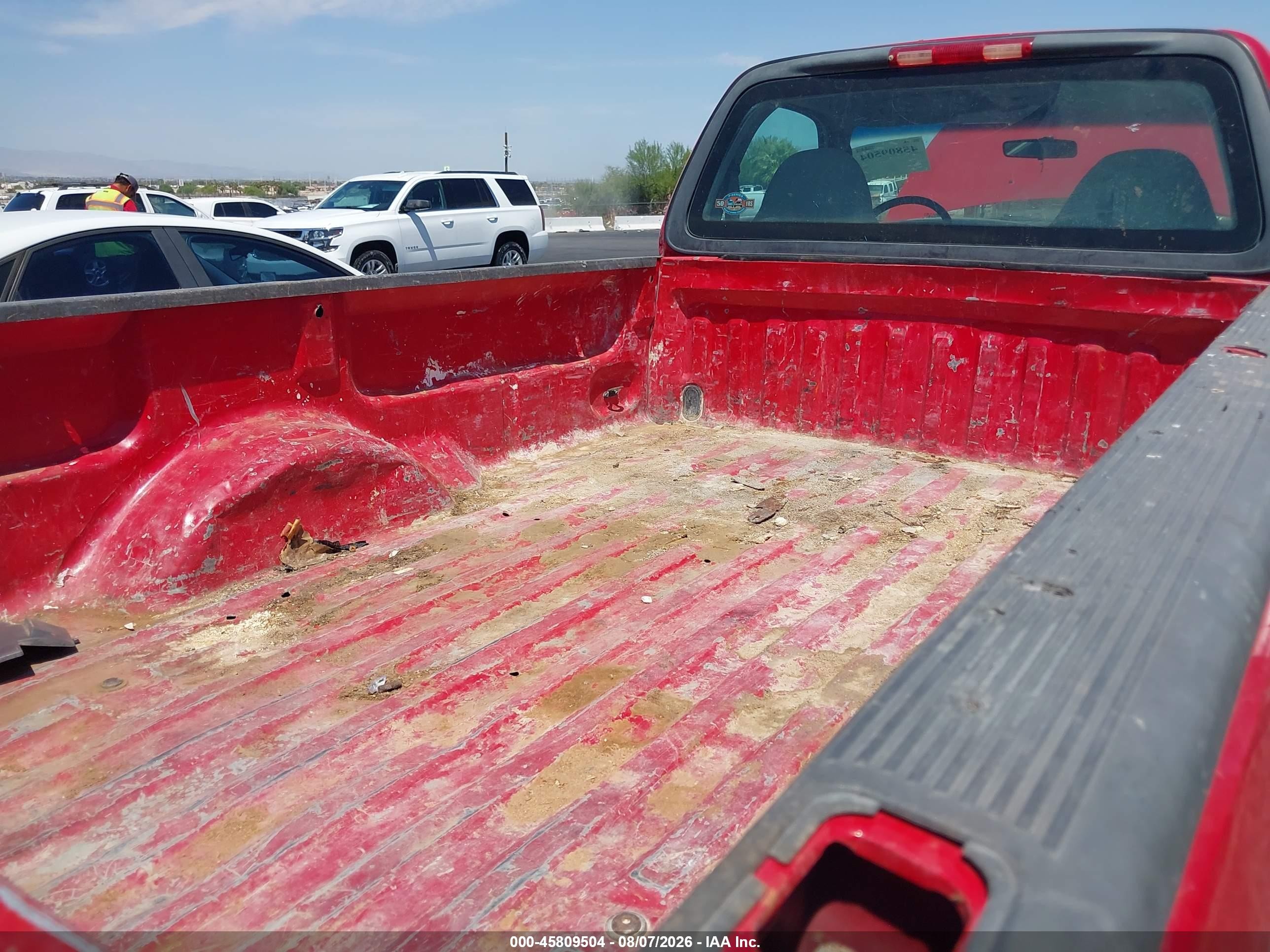 2003 Ford F-150 Xl/xlt Red vin: 2FTRF18203CA56809