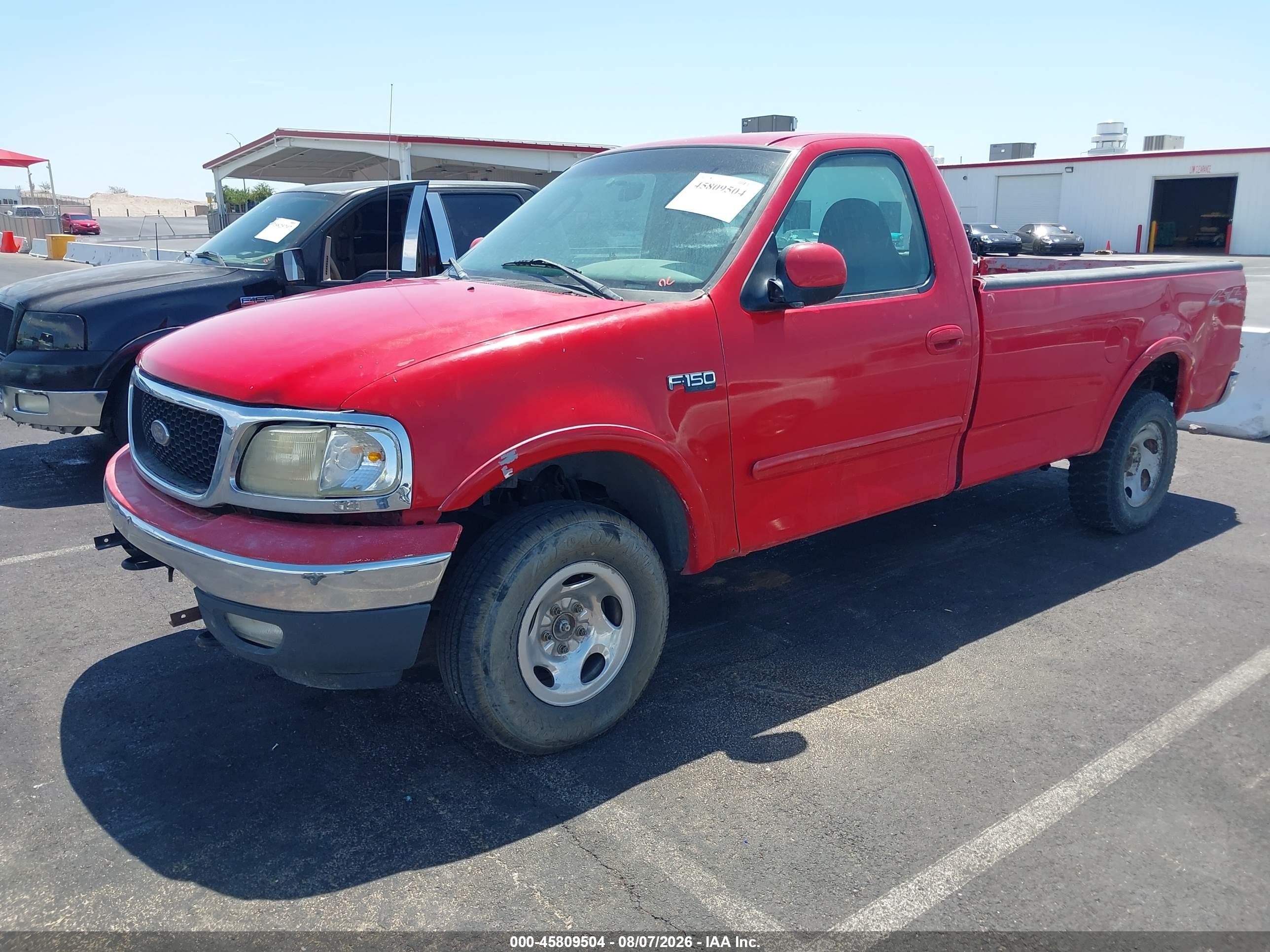 2003 Ford F-150 Xl/xlt Red vin: 2FTRF18203CA56809