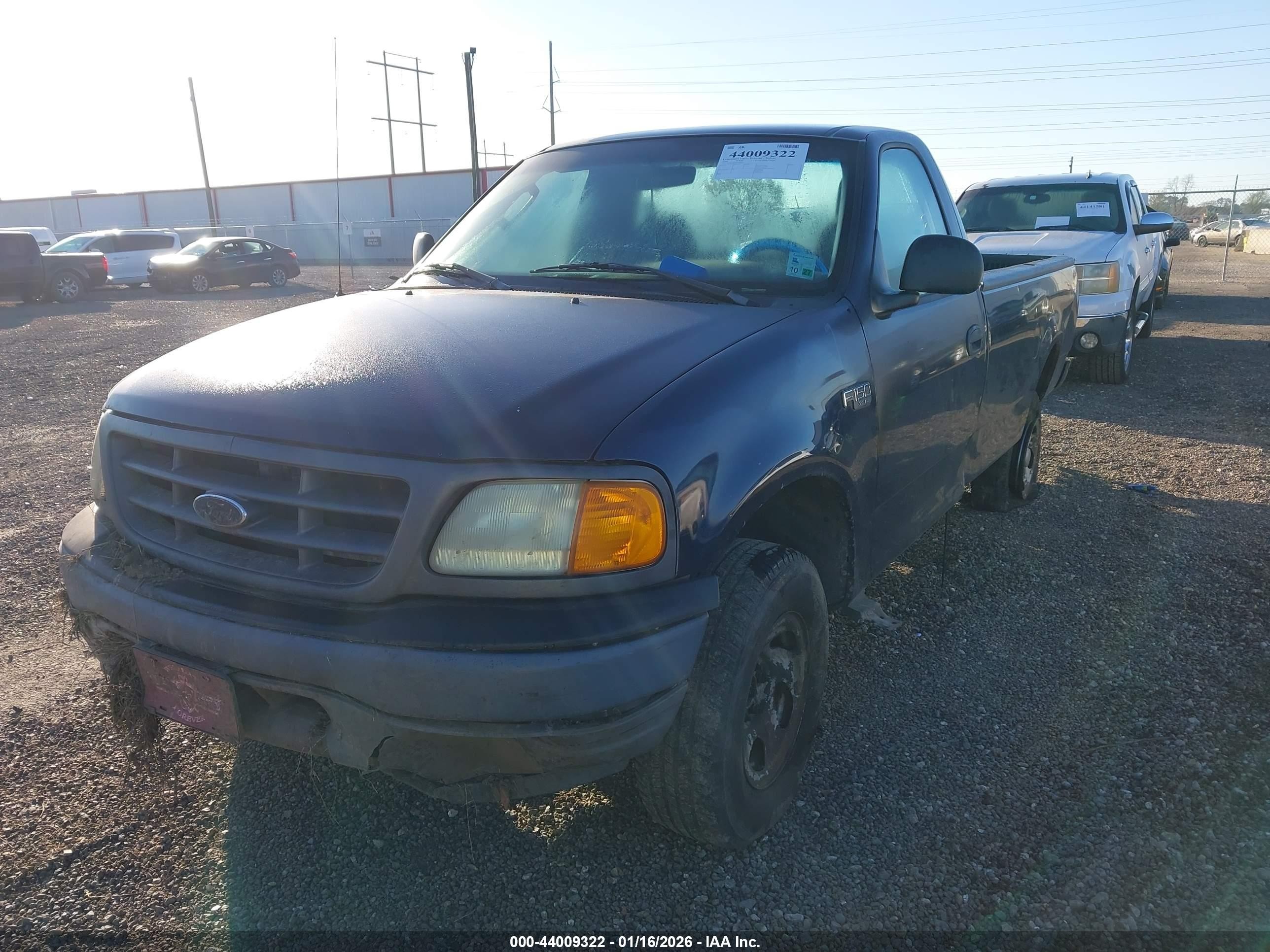 2004 Ford F-150 Heritage Xl/xlt Blue vin: 2FTRF18204CA60926